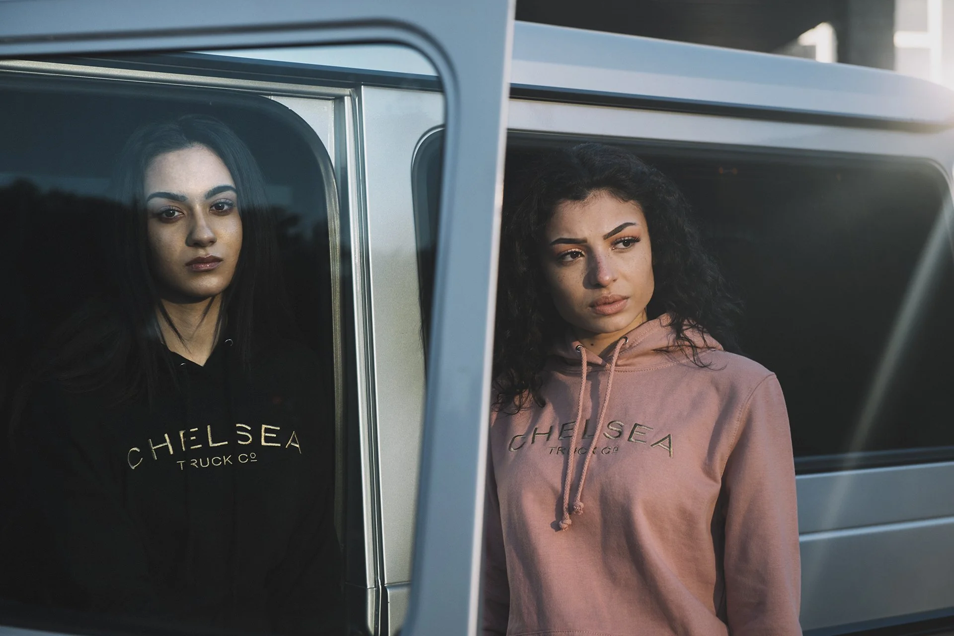 Chelsea Truck Co Hoodie - Black with Gold Embroidery - Image 8