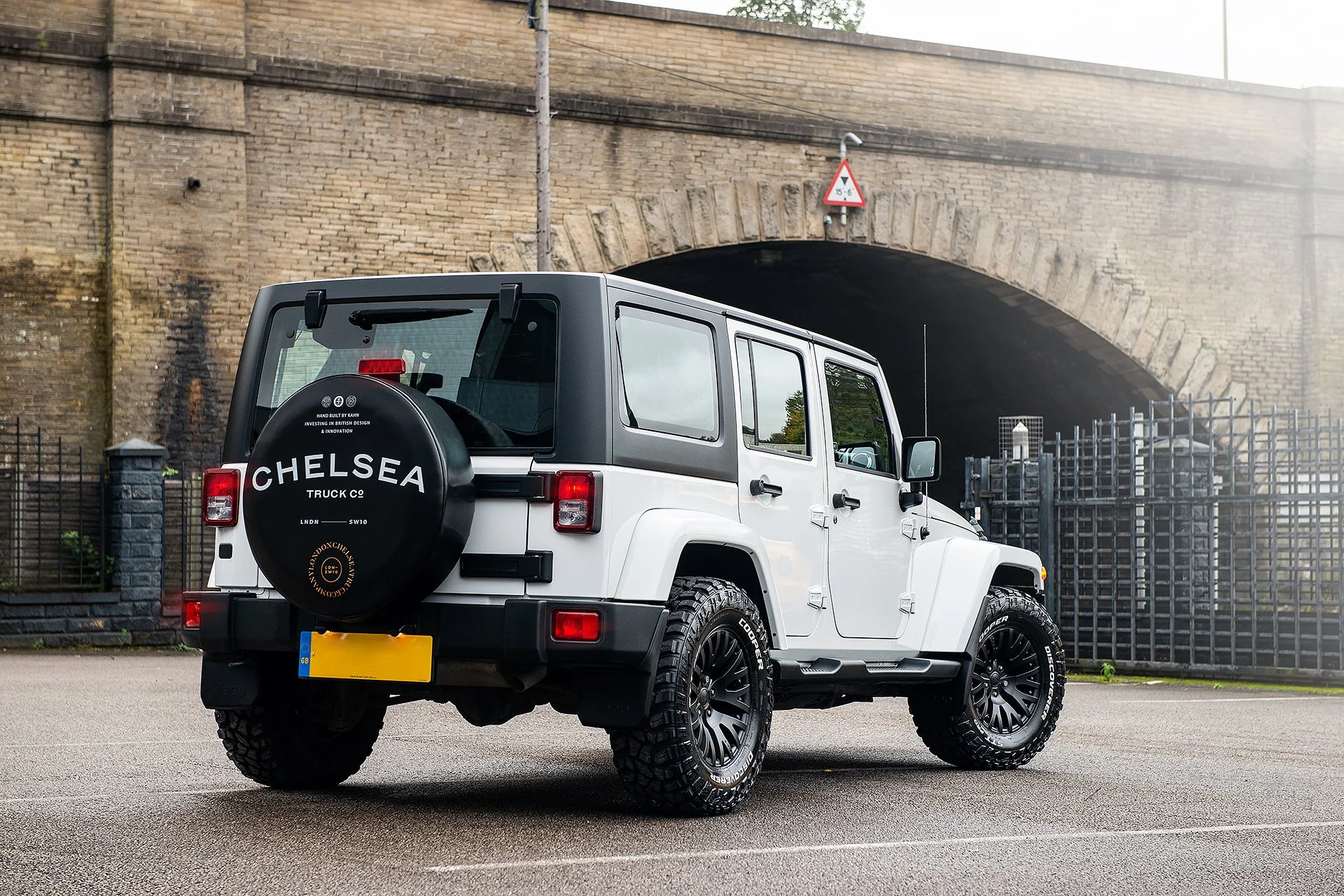 Jeep Wrangler jk (2007-2018) 4 Door Chelsea Truck Company Spare Wheel Cover - Image 2