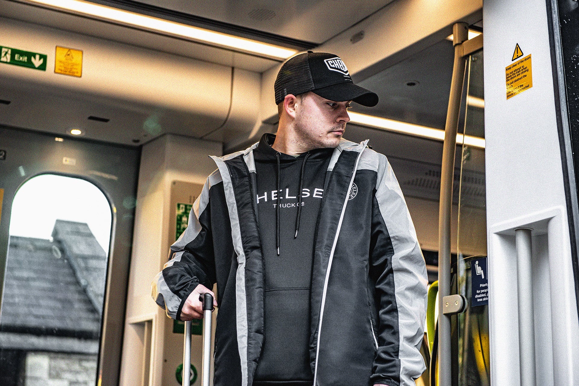 CTC Black With Gray Reflective Jacket - Image 17