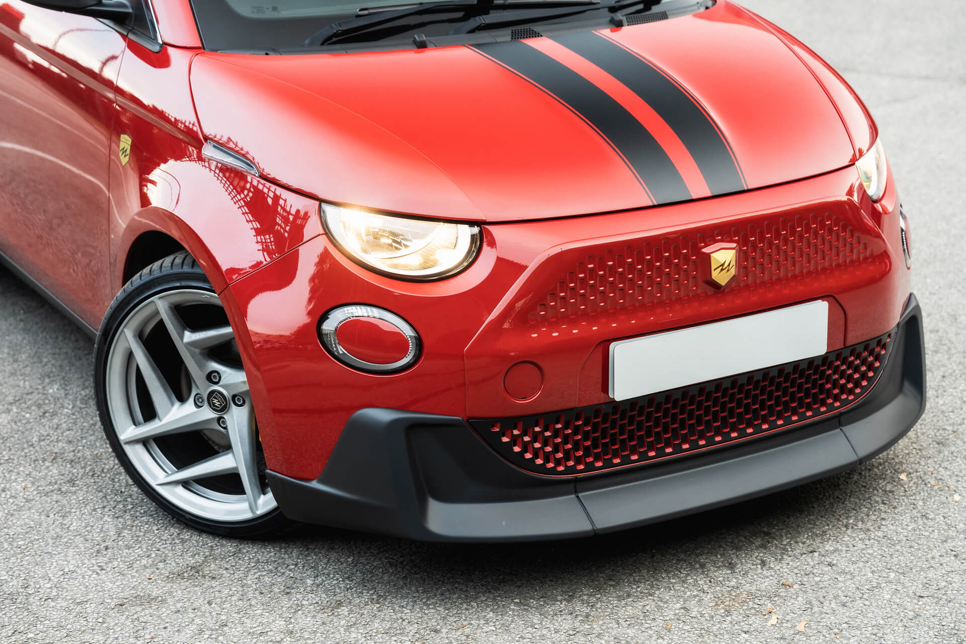Fiat 500e (2020 Onwards) Designio Bonnet Mask - Image 3