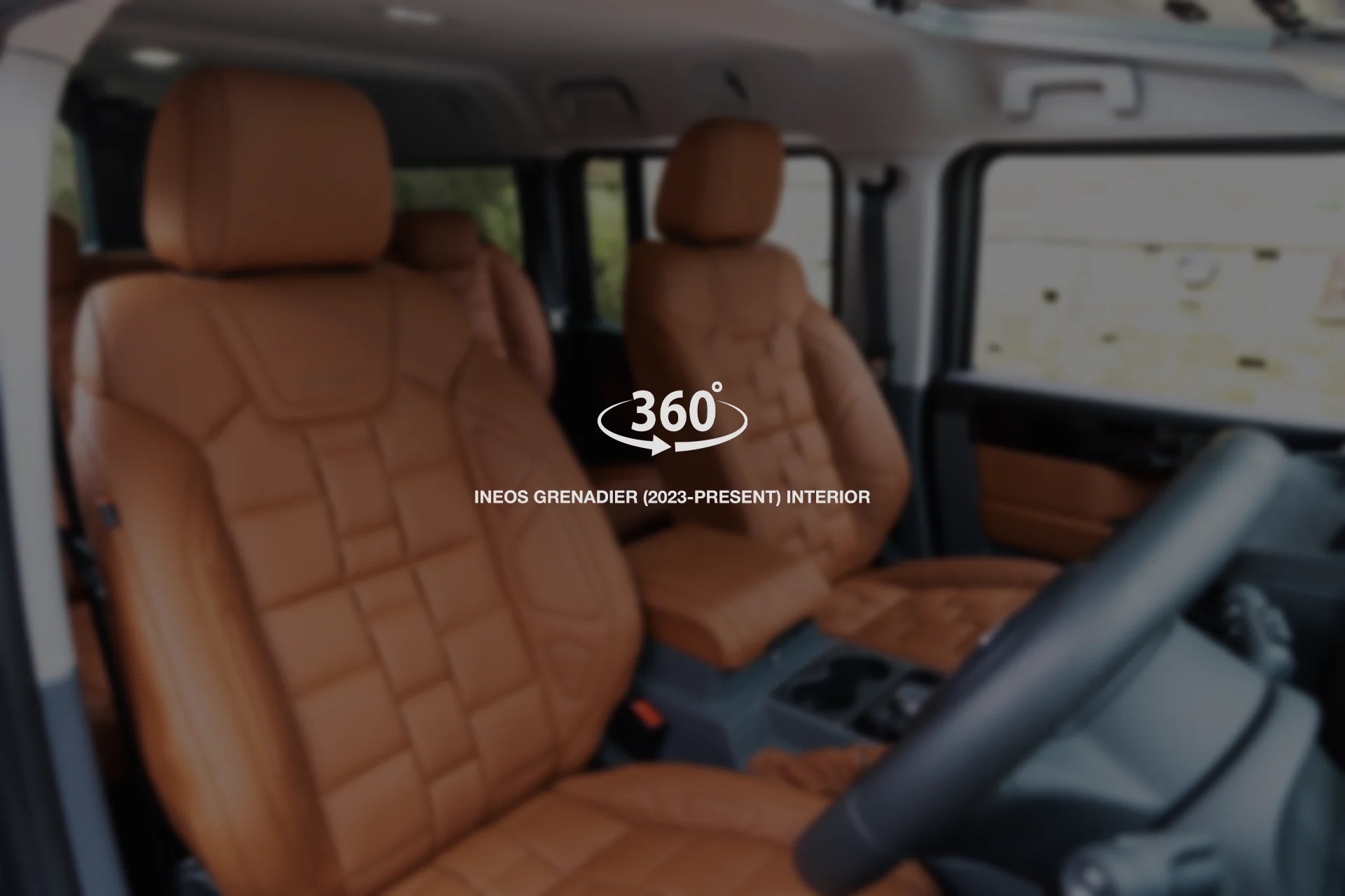 INEOS Grenadier (2023 Onwards) Comfort Tan Leather Interior 360° Tour
