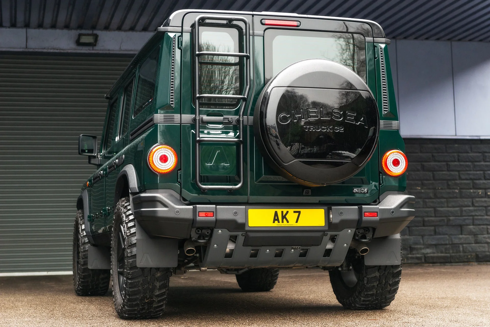 INEOS Grenadier (2023 Onwards) Hard Spare Wheel Cover - Image 4