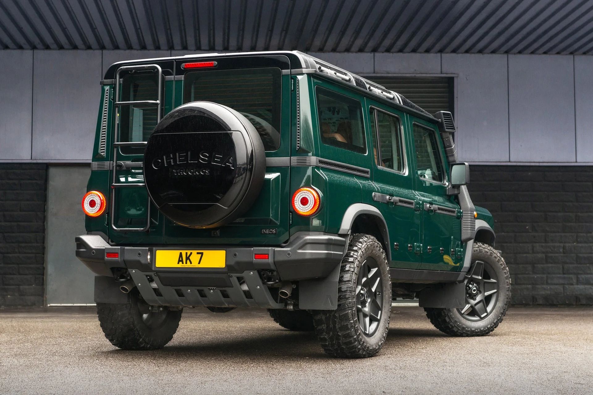 INEOS Grenadier (2023 Onwards) Hard Spare Wheel Cover - Image 7
