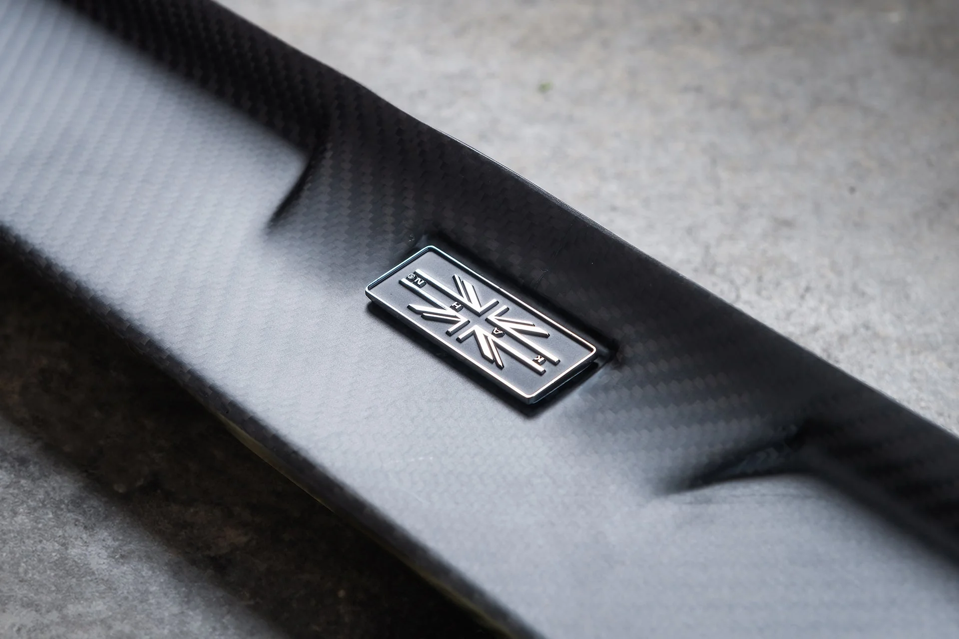 INEOS Grenadier (2023 Onwards) Exposed Matte Carbon Upper Rear Roof Wing - Image 4