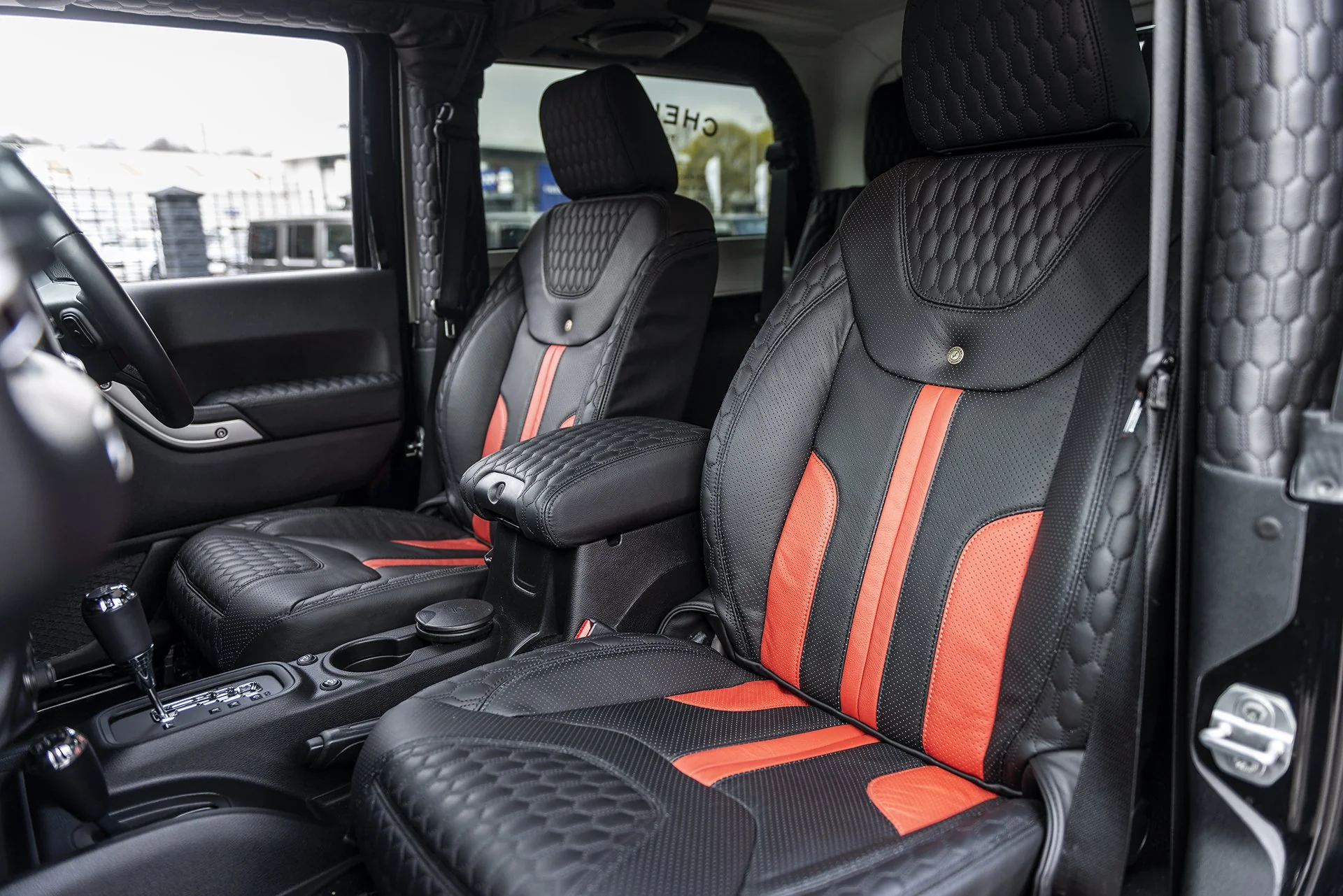 Jeep Wrangler JK 2 Door (2013-2018) Comfort Leather Interior - Image 10