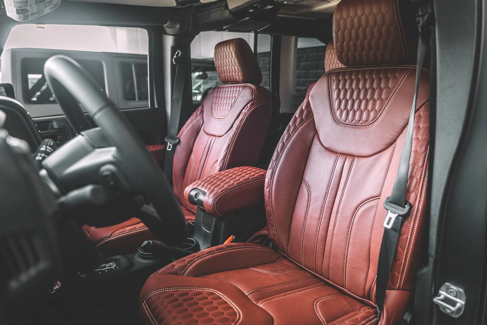 Jeep Wrangler JK 4 Door (2013-2018) Comfort Leather Interior - Image 11