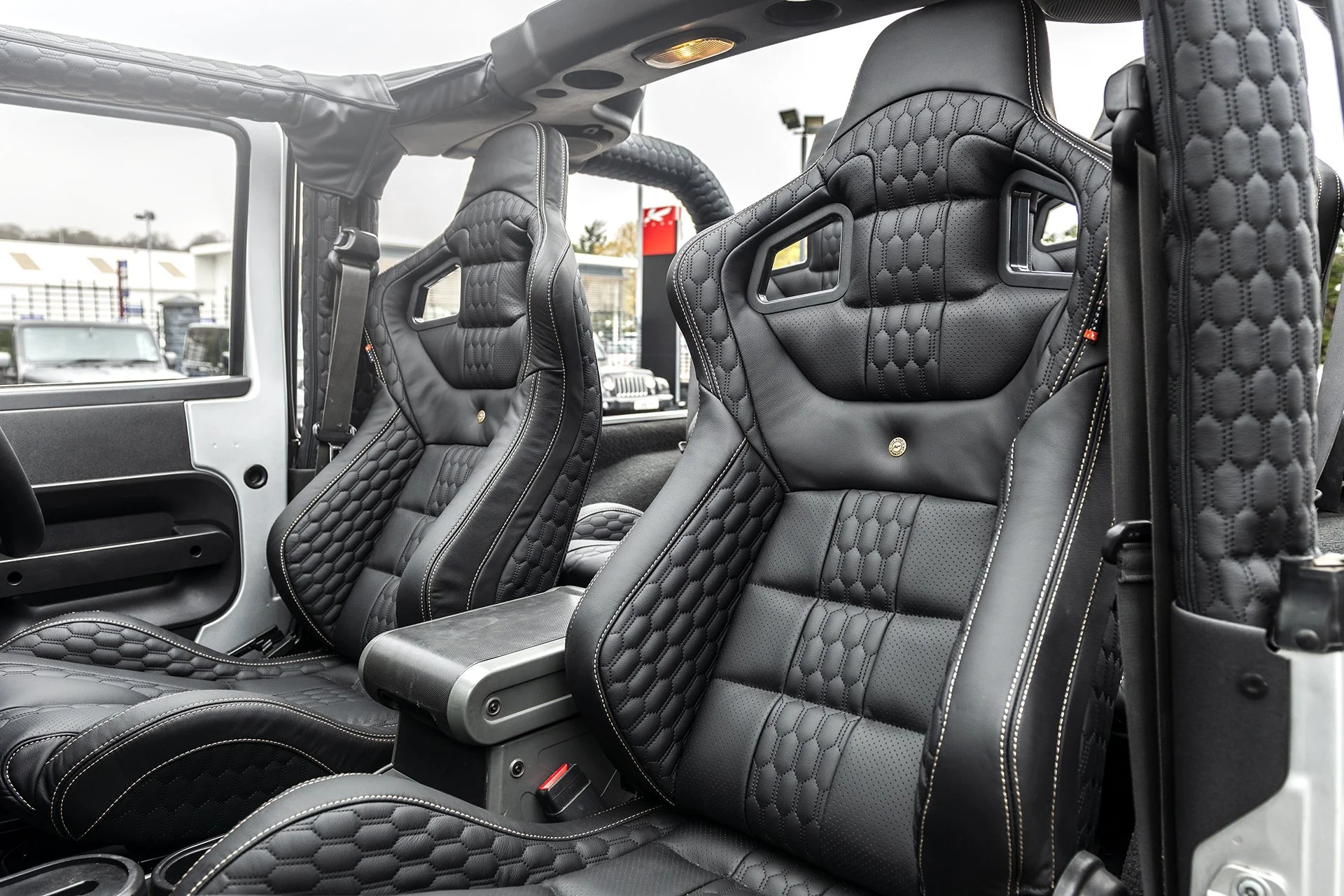 Jeep Wrangler JK 2 Door (2007-2018) 4 Seats Sport Leather Interior