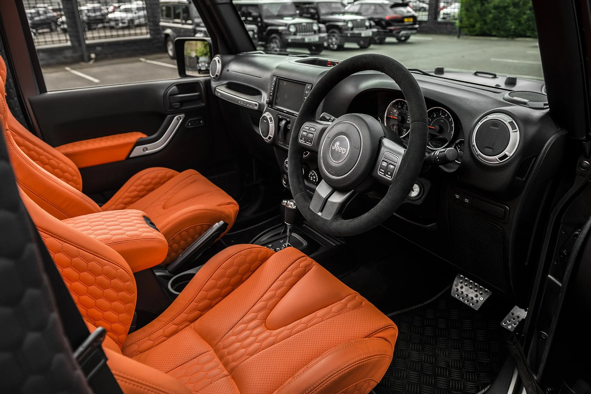 Jeep Wrangler JK 2 Door (2013-2018) Sport Leather Interior - Image 3