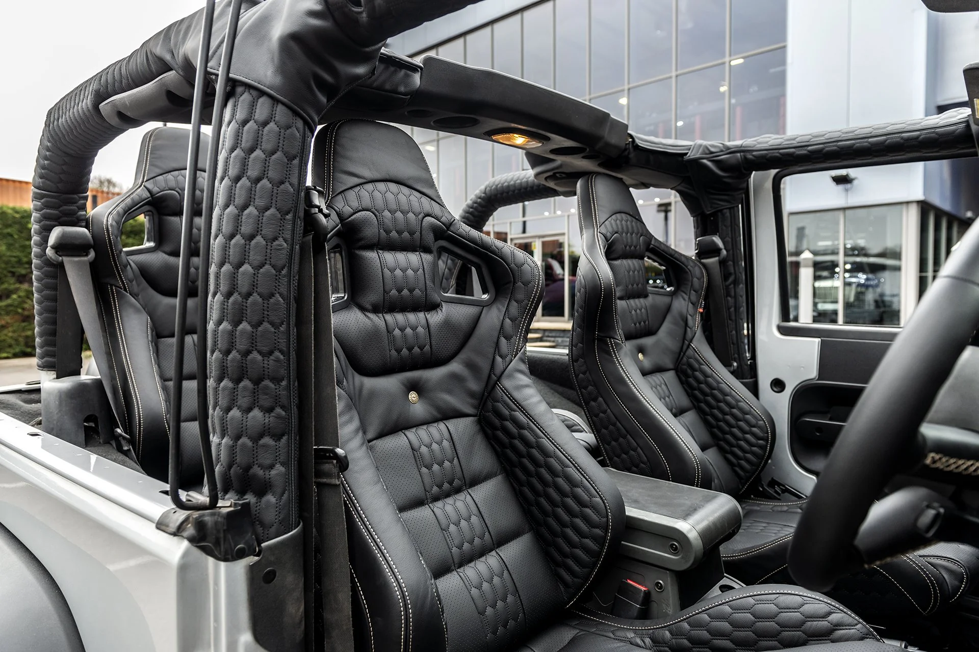 Jeep Wrangler JK 2 Door (2007-2018) 4 Seats Sport Leather Interior - Image 5