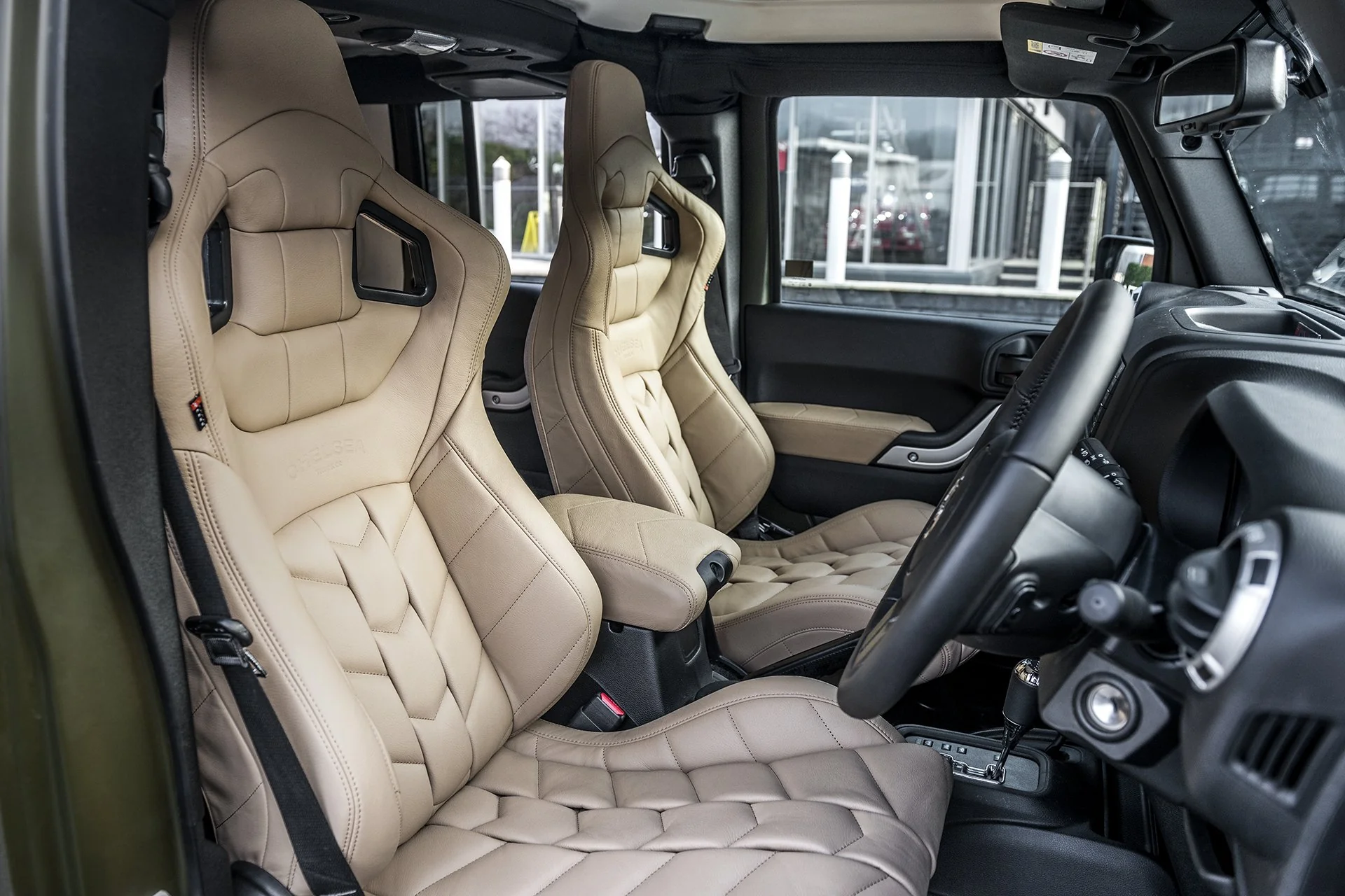 Jeep Wrangler JK 4 Door (2013-2018) Sport Leather Interior - Image 13