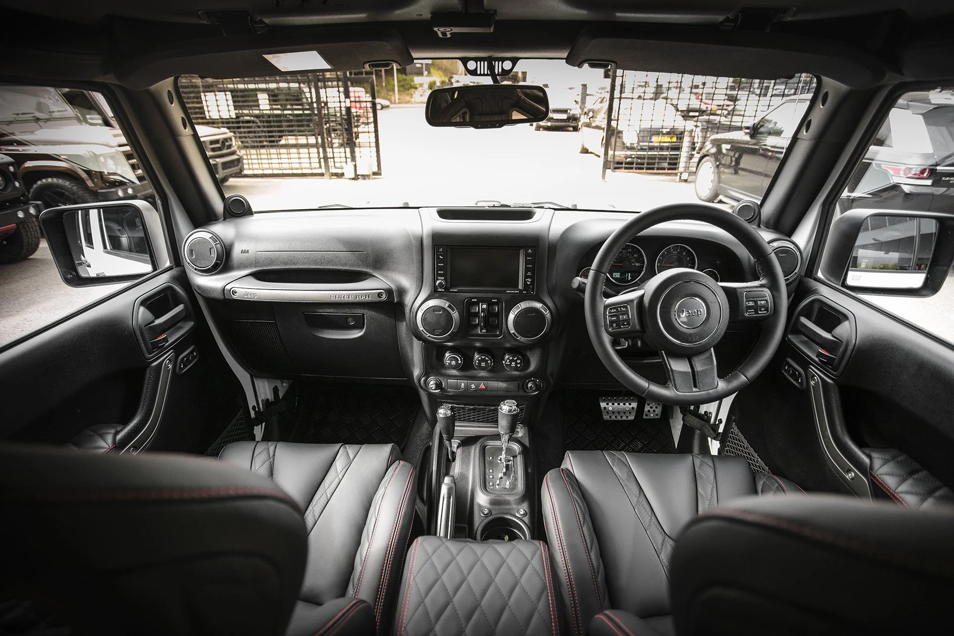 Jeep Wrangler JK 4 Door (2013-2018) Sport Leather Interior - Image 5