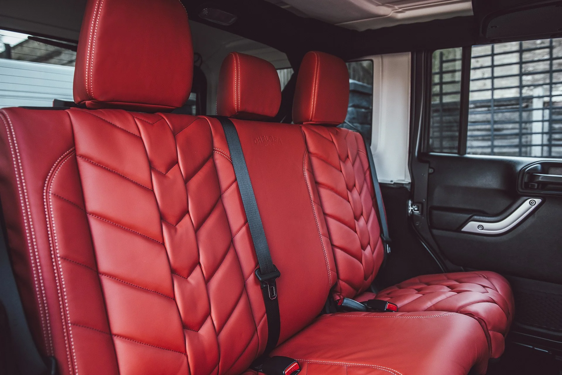 Jeep Wrangler JK 4 Door (2013-2018) Sport Leather Interior - Image 5