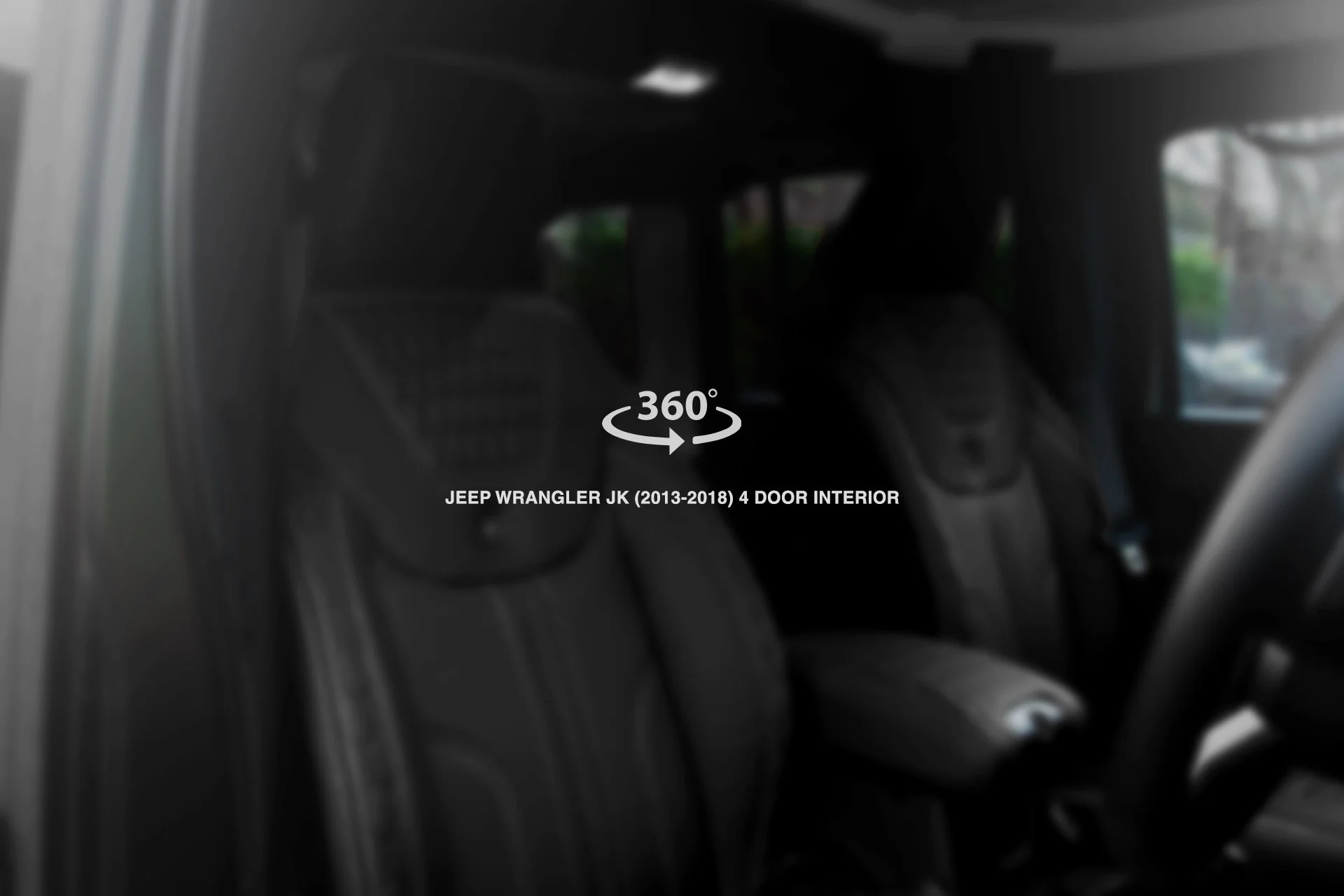 Jeep Wrangler jk 4 Door (2013-2018) Comfort Leather Interior 360° Tour