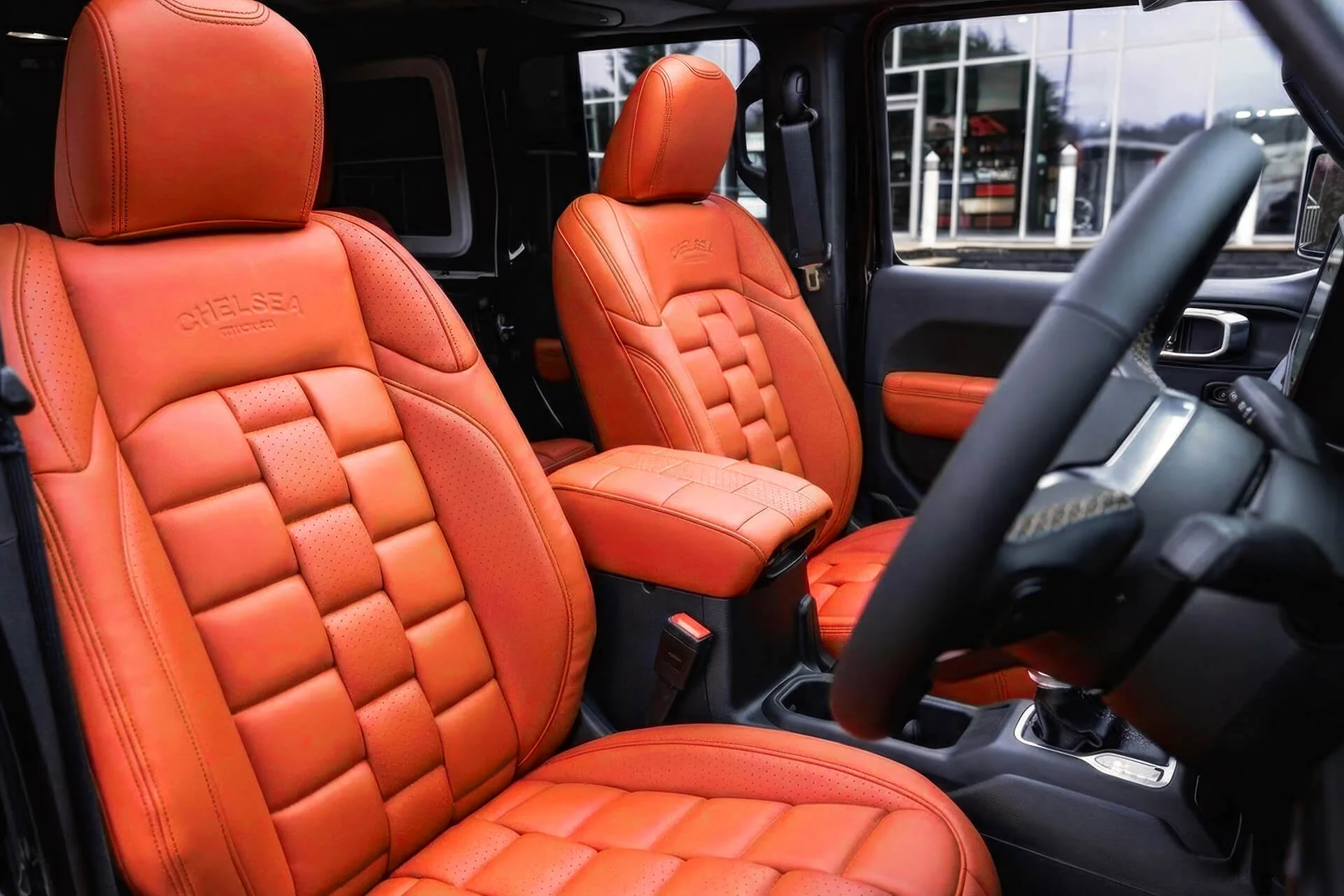 Jeep Wrangler JL 2 Door (2018 Onwards) Comfort Leather Interior - Image 12