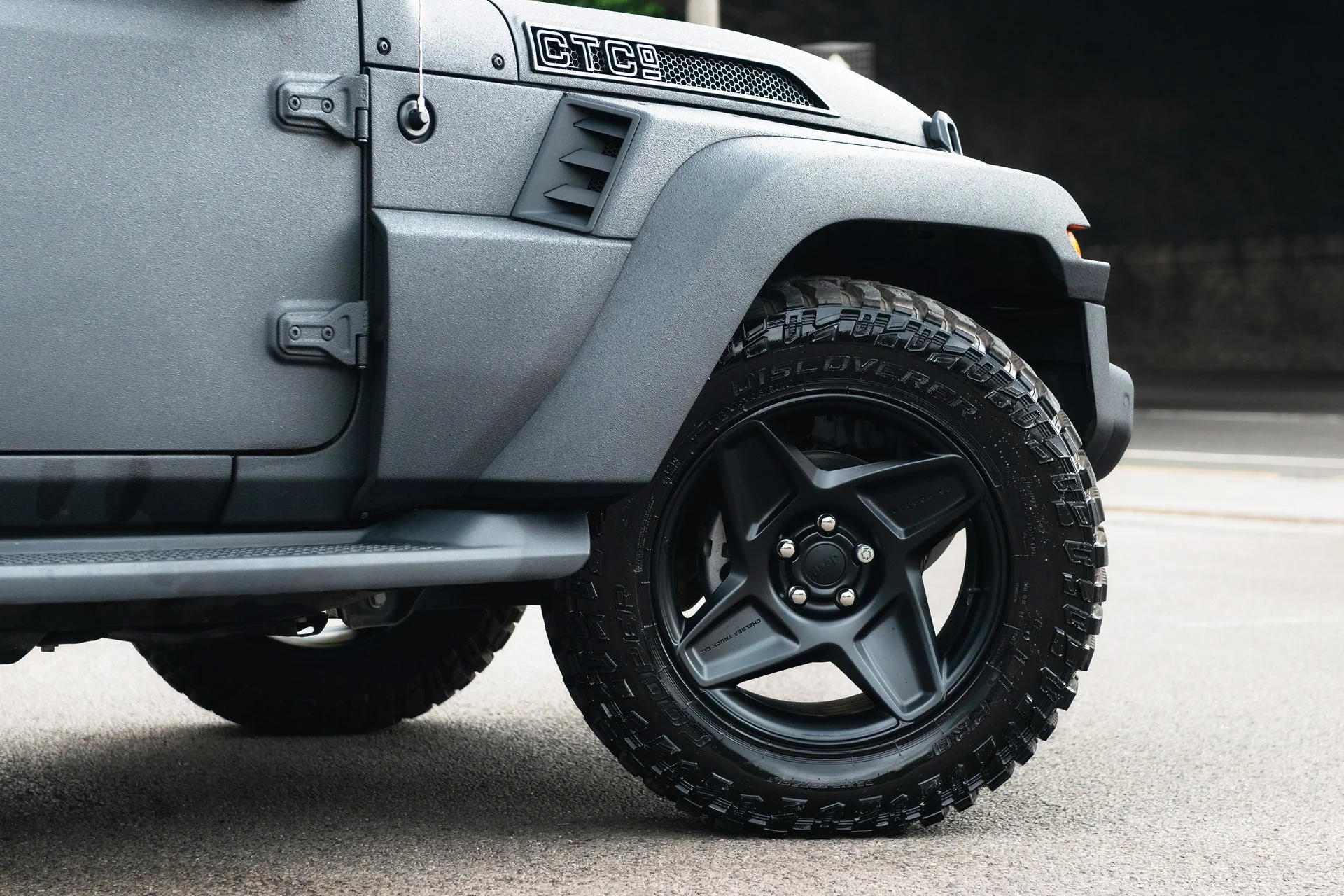 Jeep Wrangler JL (2018 Onwards) 4 Door Black Hawk Body kit - Image 10