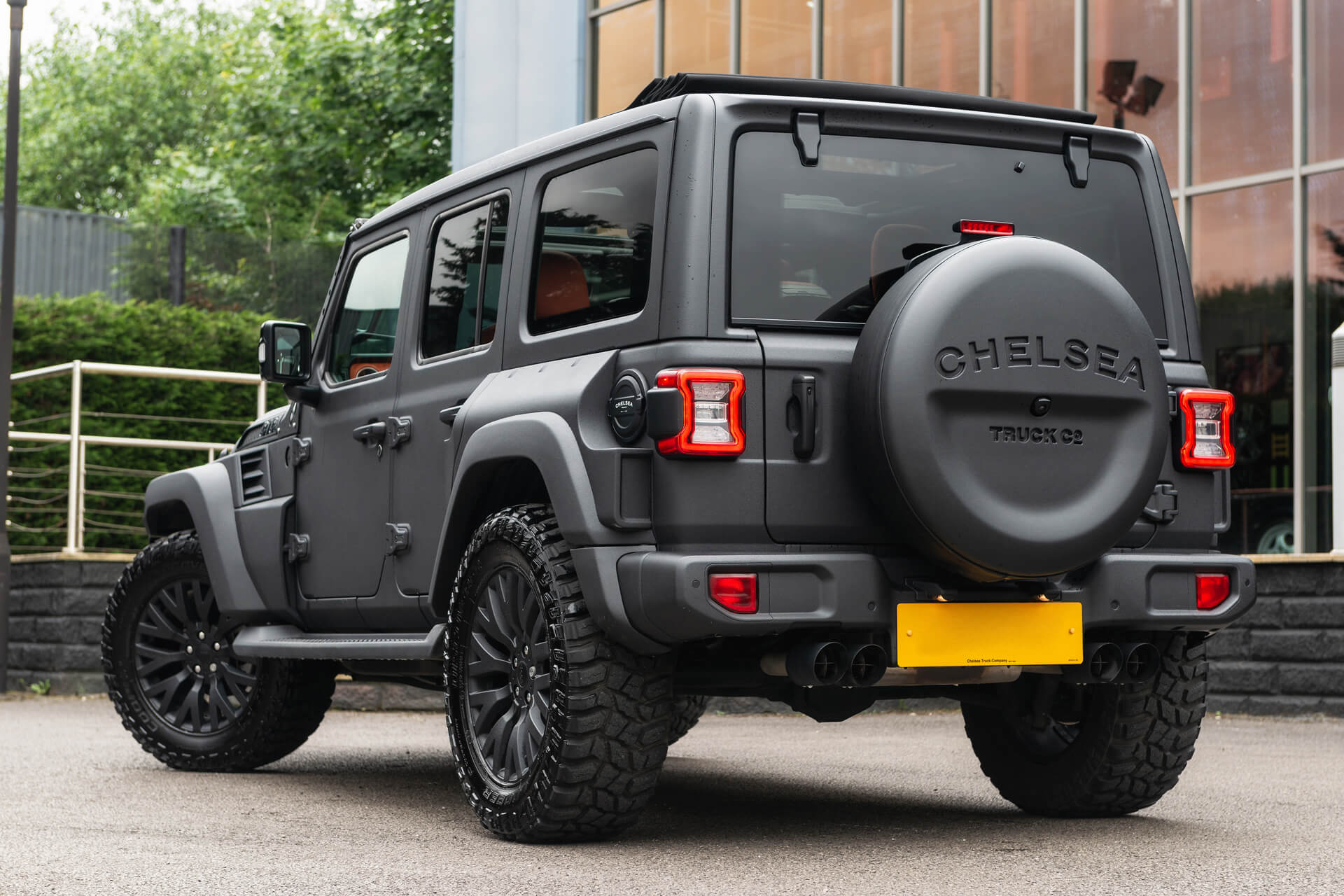 Jeep Wrangler JL (2018 Onwards) Chelsea Truck Company Expedition Hard Spare Wheel Cover - Image 10