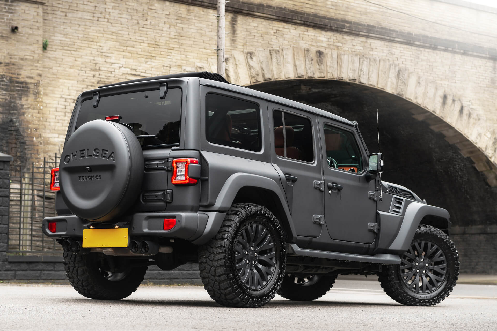 Jeep Wrangler JL (2018 Onwards) Chelsea Truck Company Expedition Hard Spare Wheel Cover - Image 6