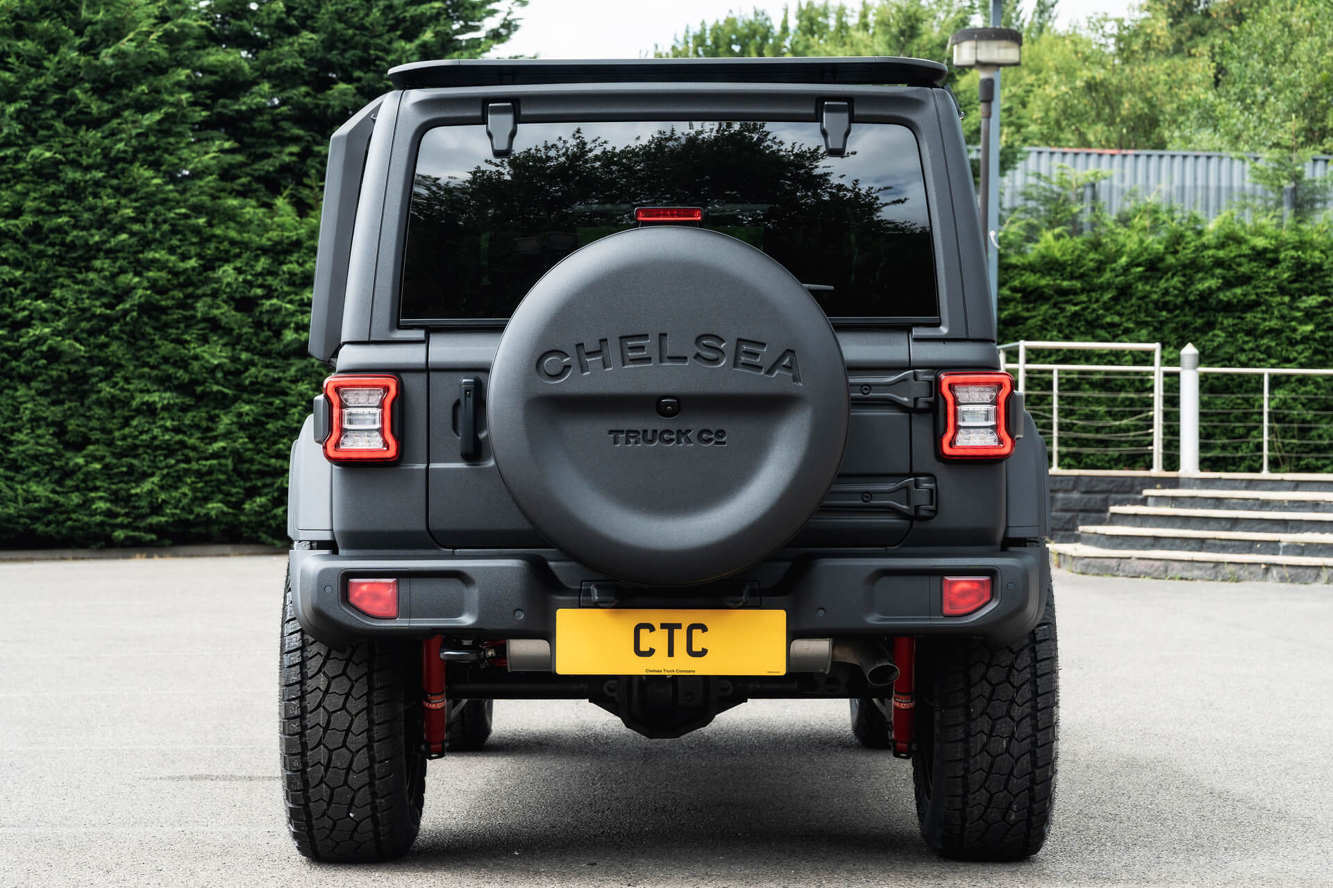 Jeep Wrangler JL (2018 Onwards) Chelsea Truck Company Expedition Hard Spare Wheel Cover - Image 8