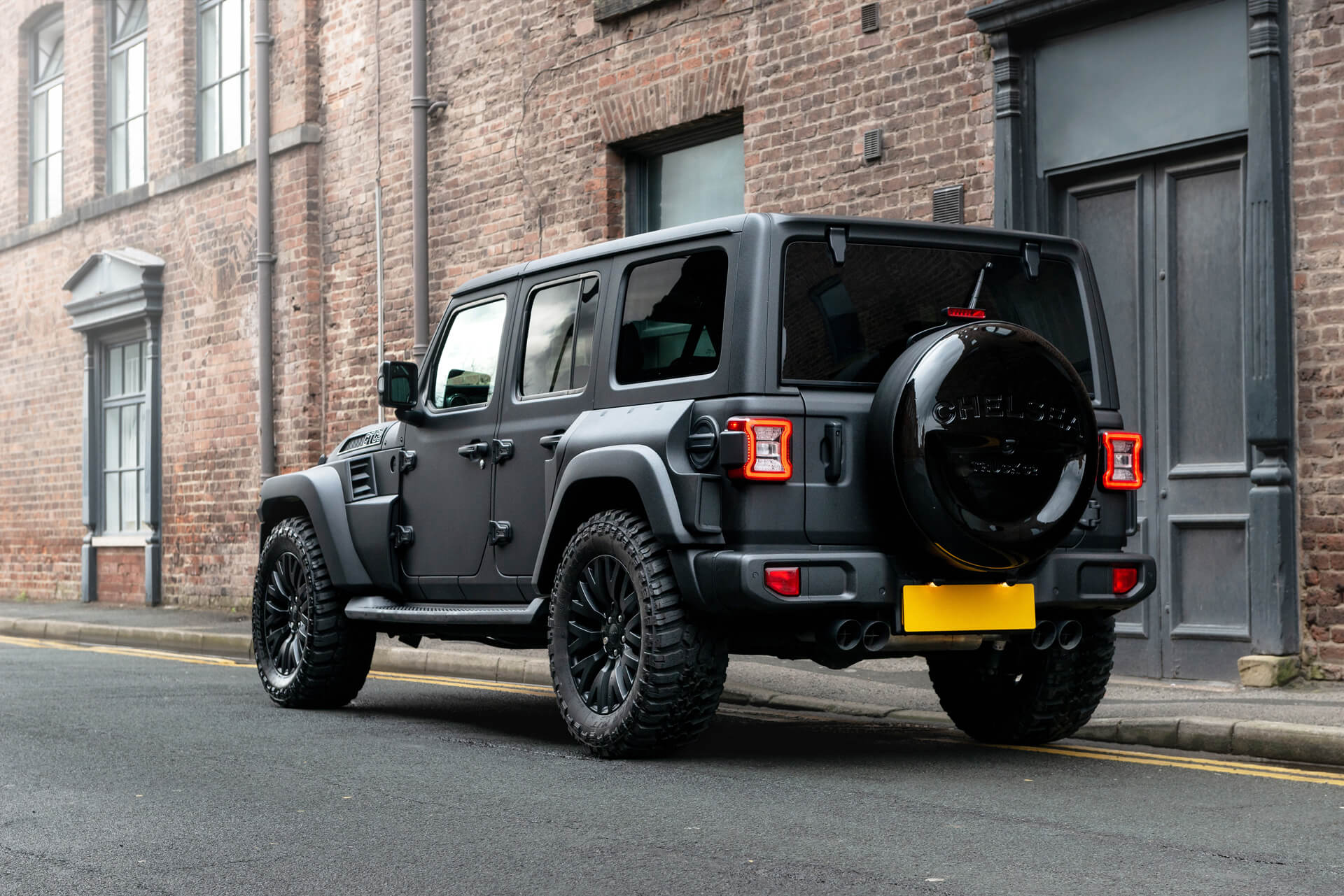 Jeep Wrangler JL (2018 Onwards) Chelsea Truck Company Hard Spare Wheel Cover - Image 11
