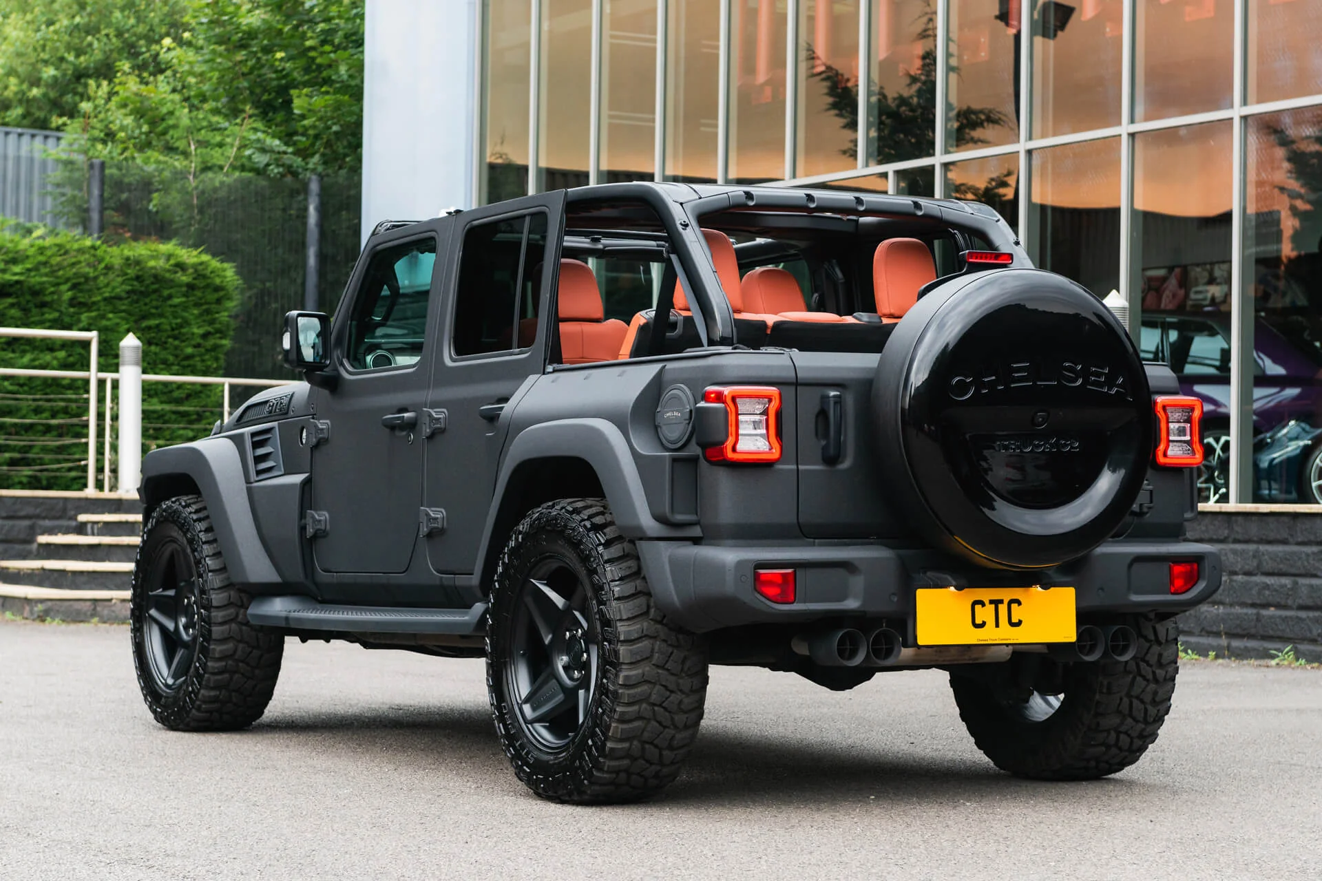 Jeep Wrangler JL (2018 Onwards) Chelsea Truck Company Hard Spare Wheel Cover - Image 5