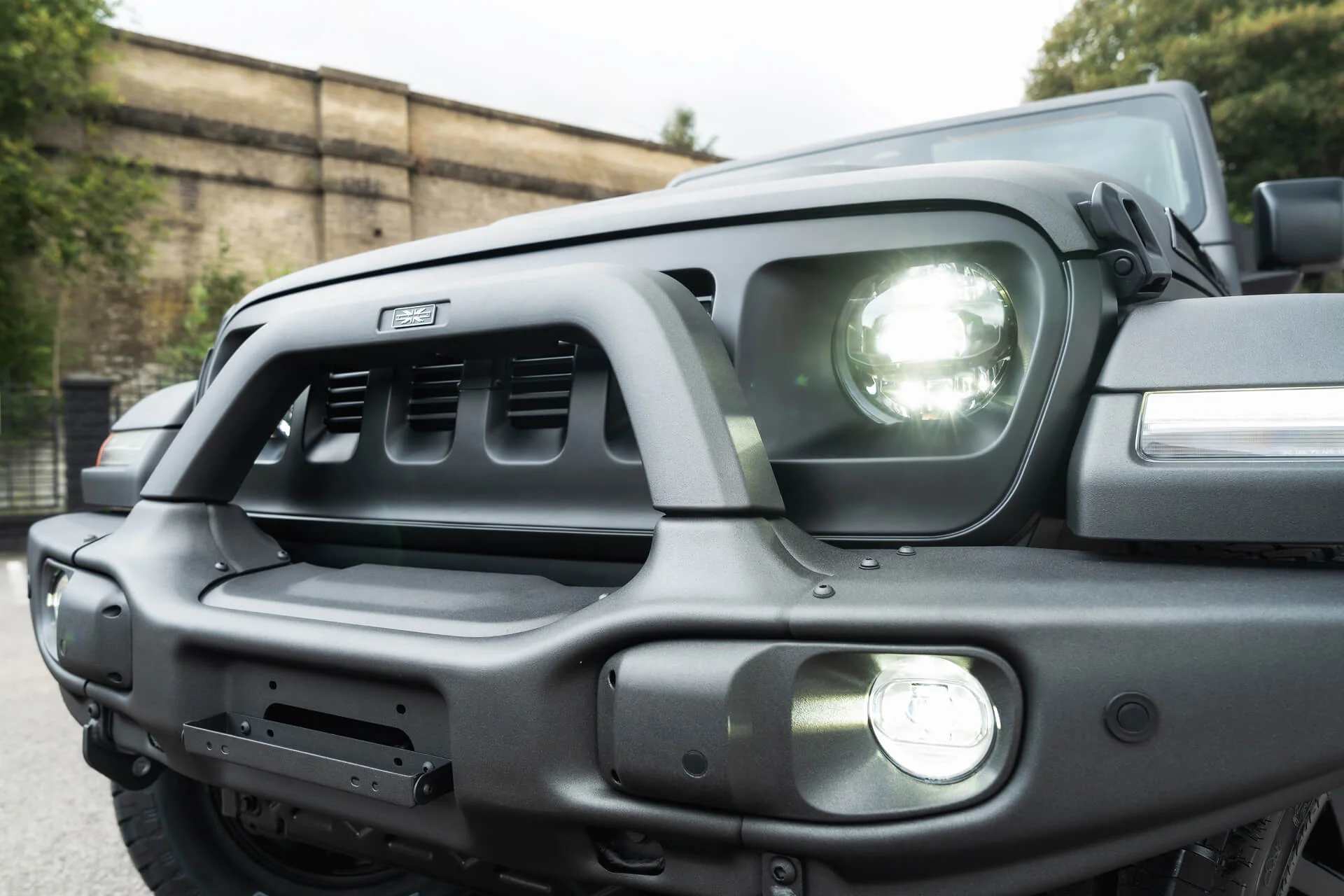 JEEP WRANGLER JL (2018 Onwards) Expedition Front Bumper with Integrated A Bar - Image 17