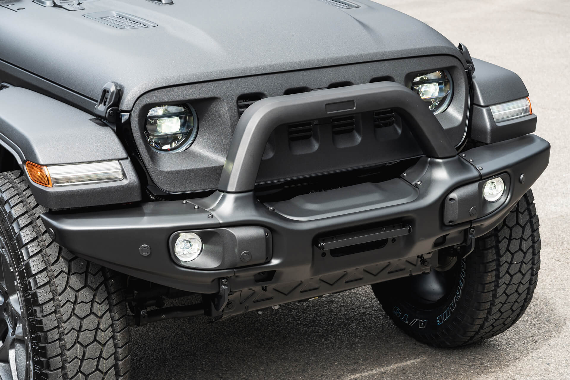 JEEP WRANGLER JL (2018 Onwards) Expedition Front Bumper with Integrated A Bar - Image 22