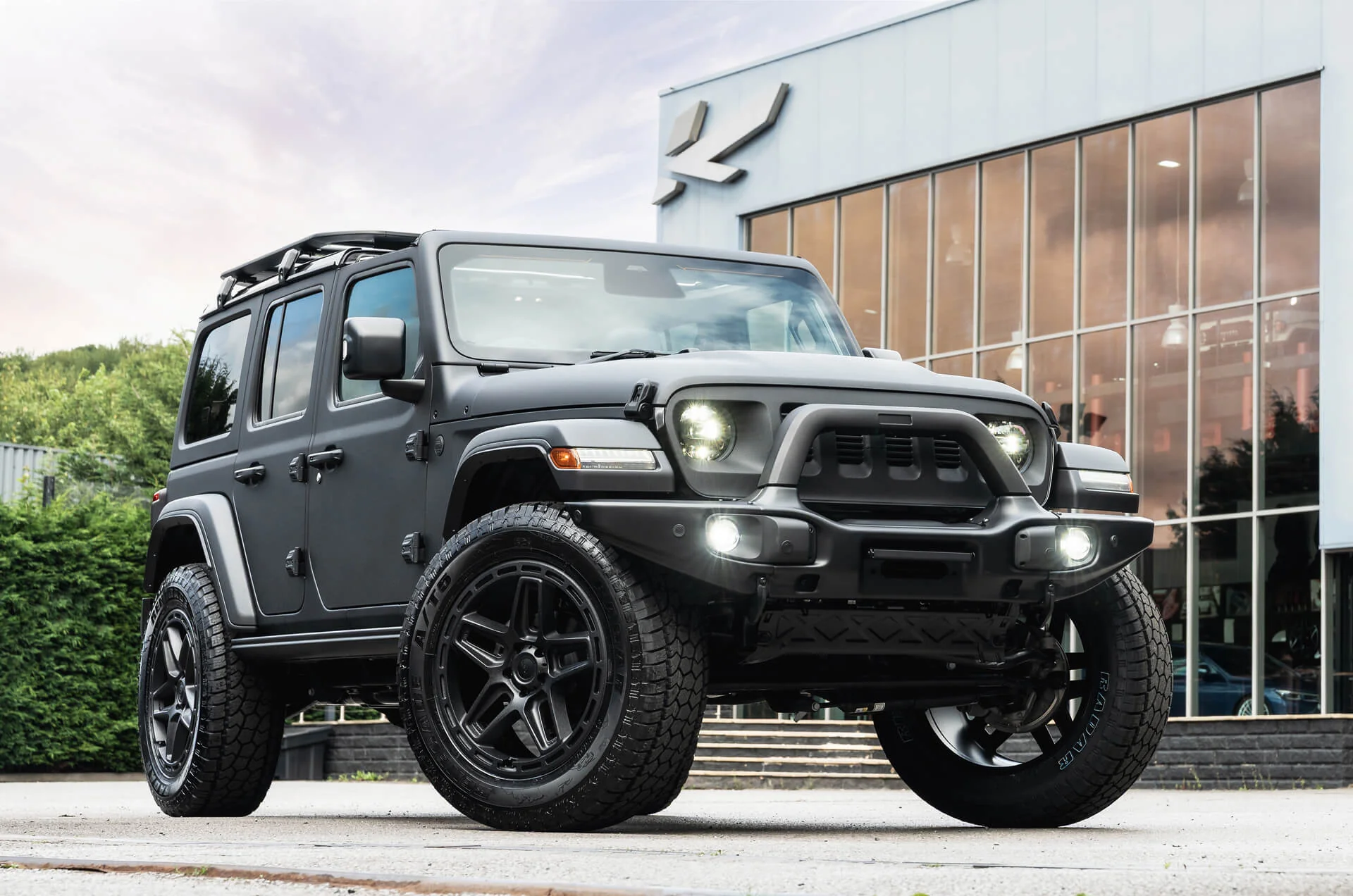 JEEP WRANGLER JL (2018 Onwards) Expedition Front Bumper with Integrated A Bar - Image 3