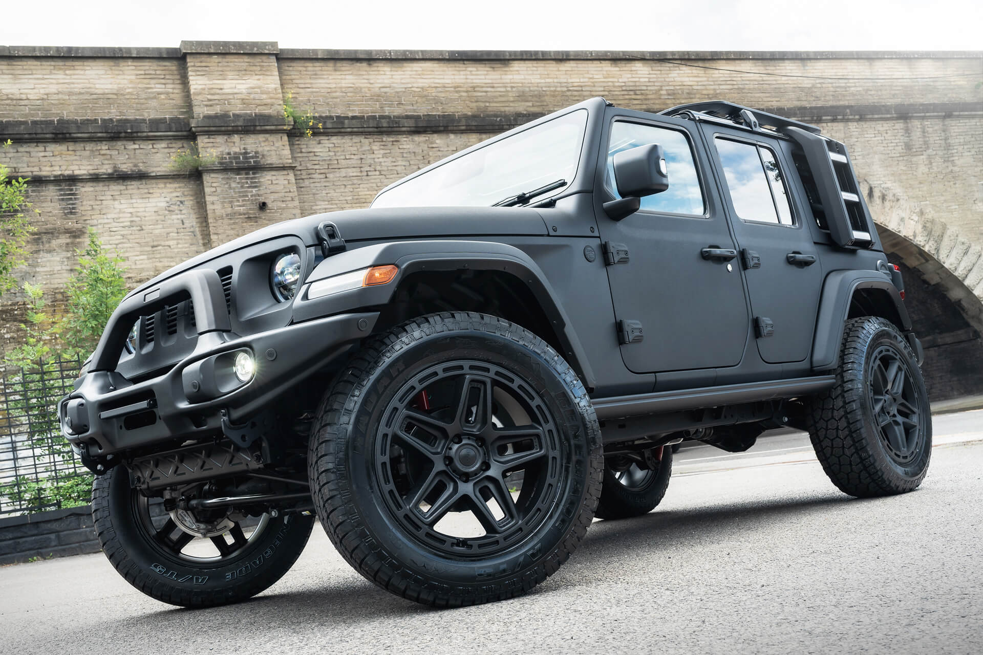 JEEP WRANGLER JL (2018 Onwards) Expedition Roof Rack and Side Ladder - Image 39
