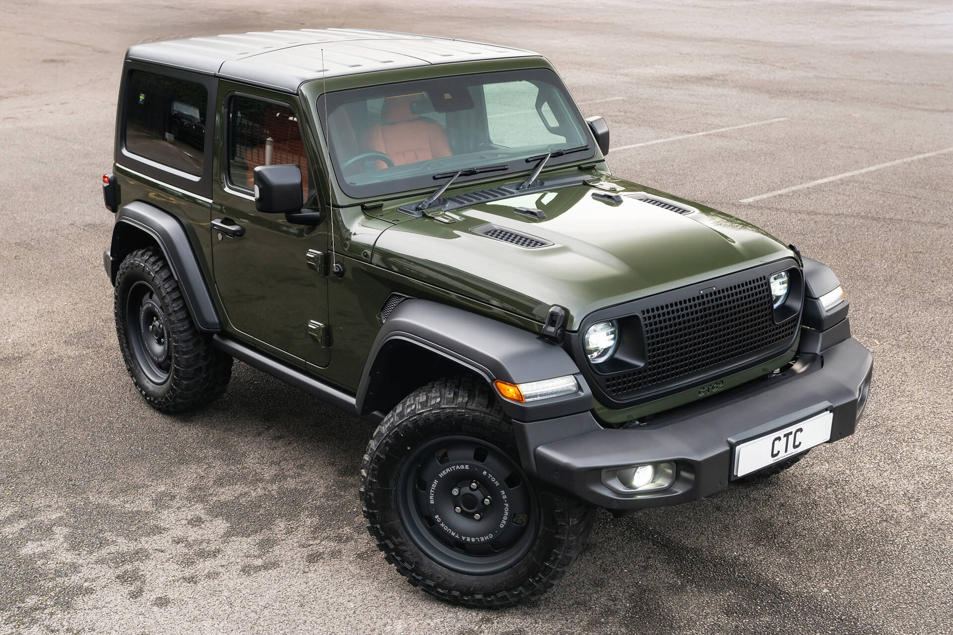 JEEP WRANGLER JL (2018 Onwards) Heritage Lattice Front Grille - Image 24