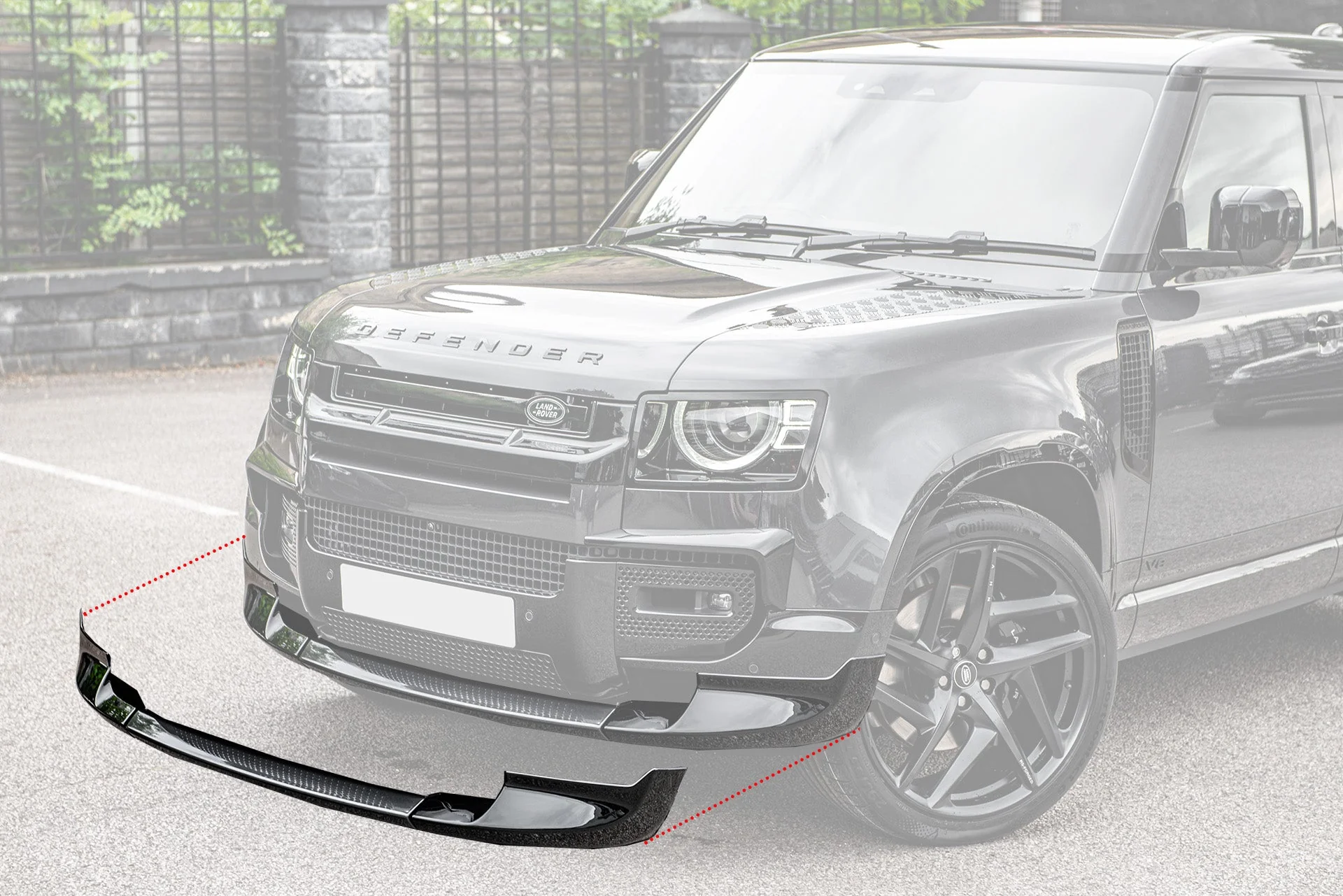 Land Rover Defender (2020 Onwards) Front Bumper Valance - Image 2