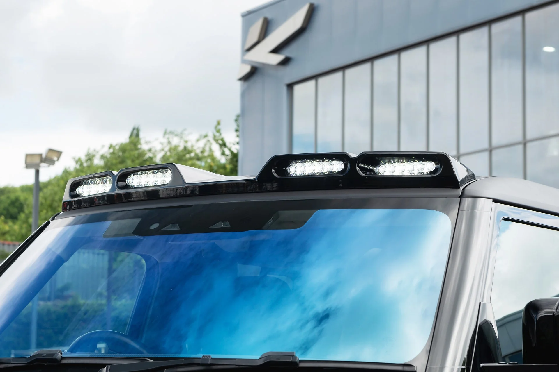 Land Rover Defender (2020 Onwards) Quad Roof Shield with LED Lights