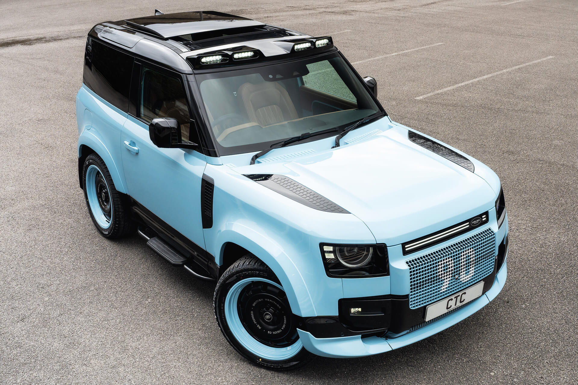 Land Rover Defender (2020 Onwards) Quad Roof Shield with LED Lights - Image 14