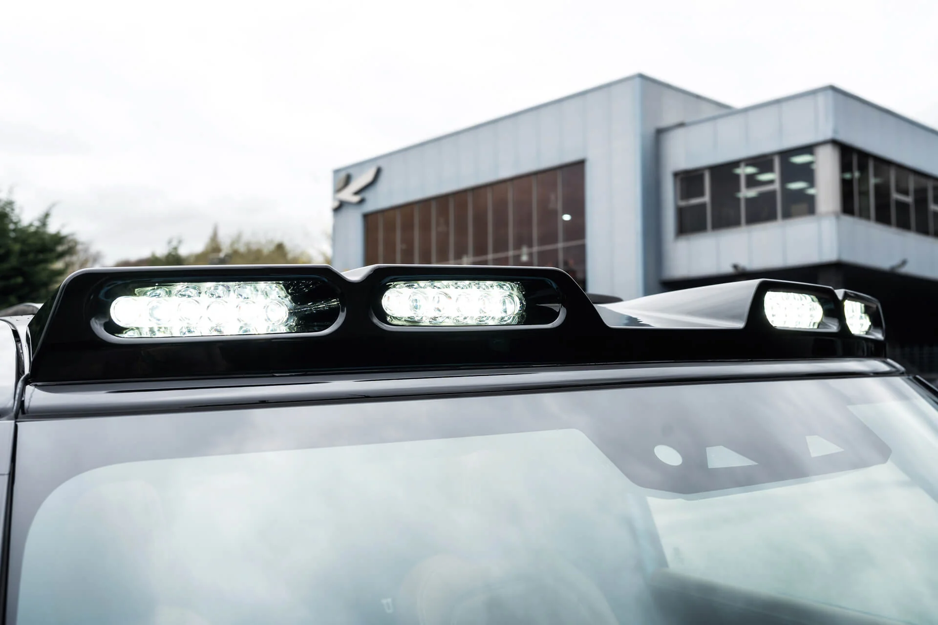 Land Rover Defender (2020 Onwards) Quad Roof Shield with LED Lights - Image 25