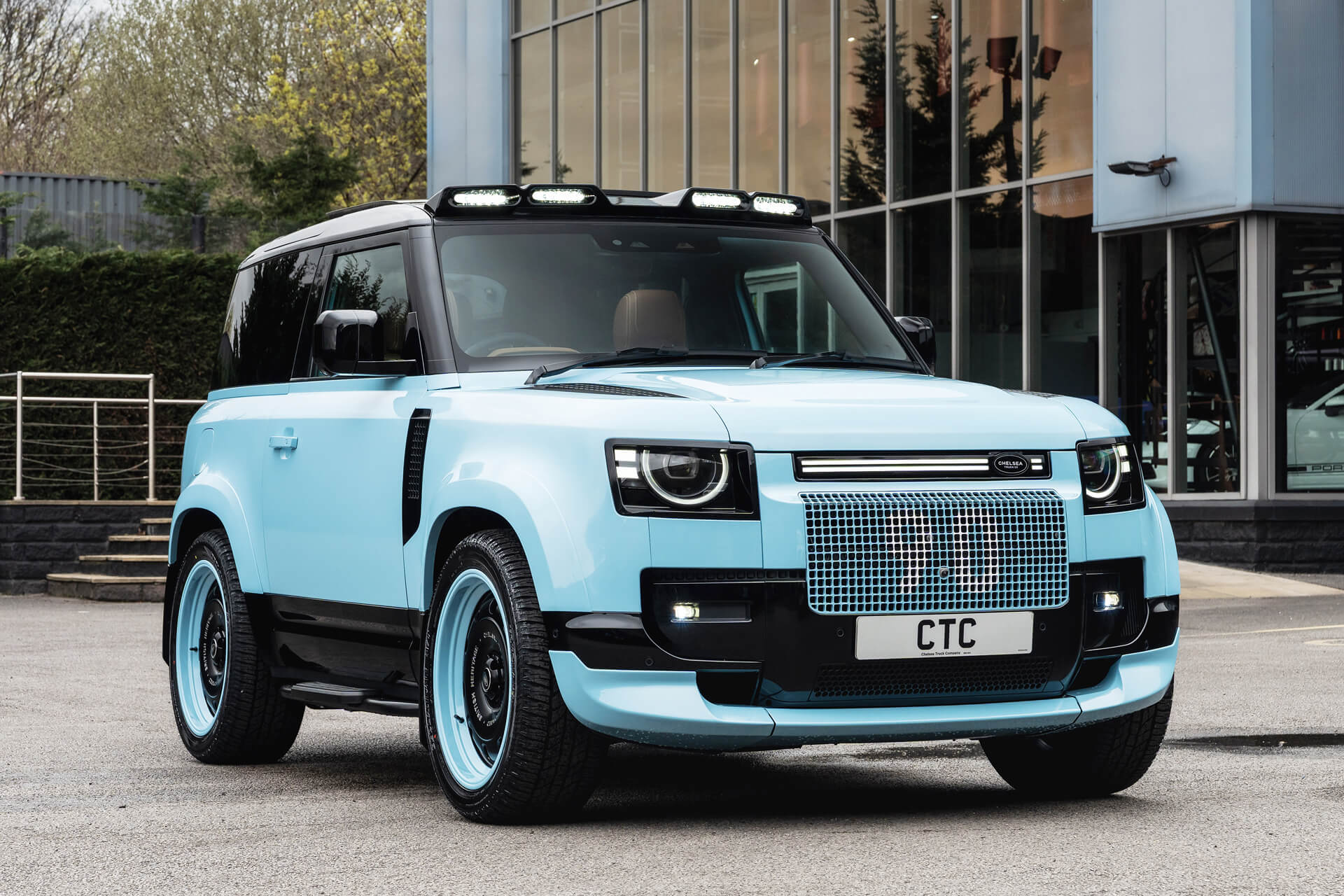 Land Rover Defender (2020 Onwards) Quad Roof Shield with LED Lights - Image 26