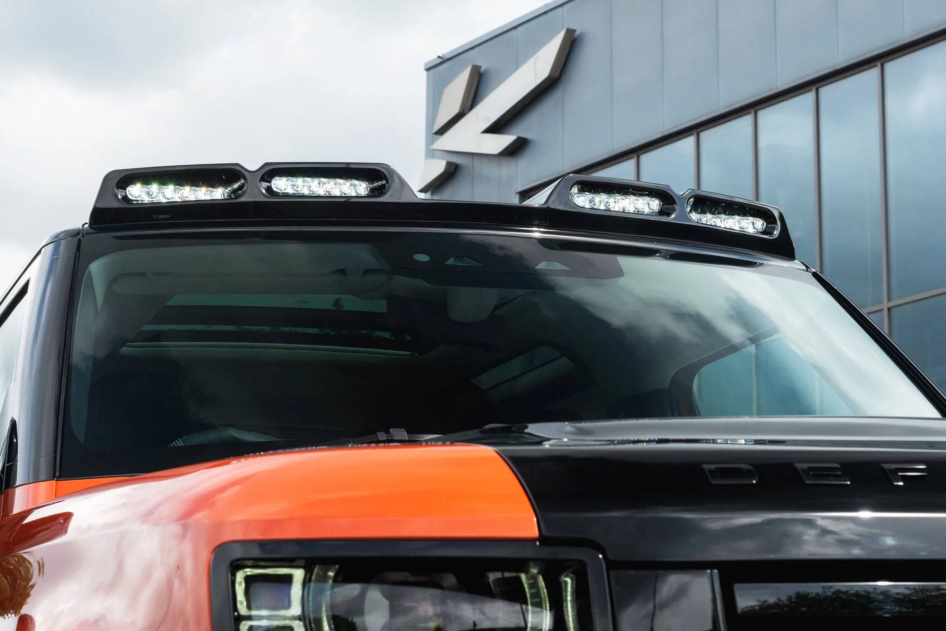 Land Rover Defender (2020 Onwards) Quad Roof Shield with LED Lights - Image 6
