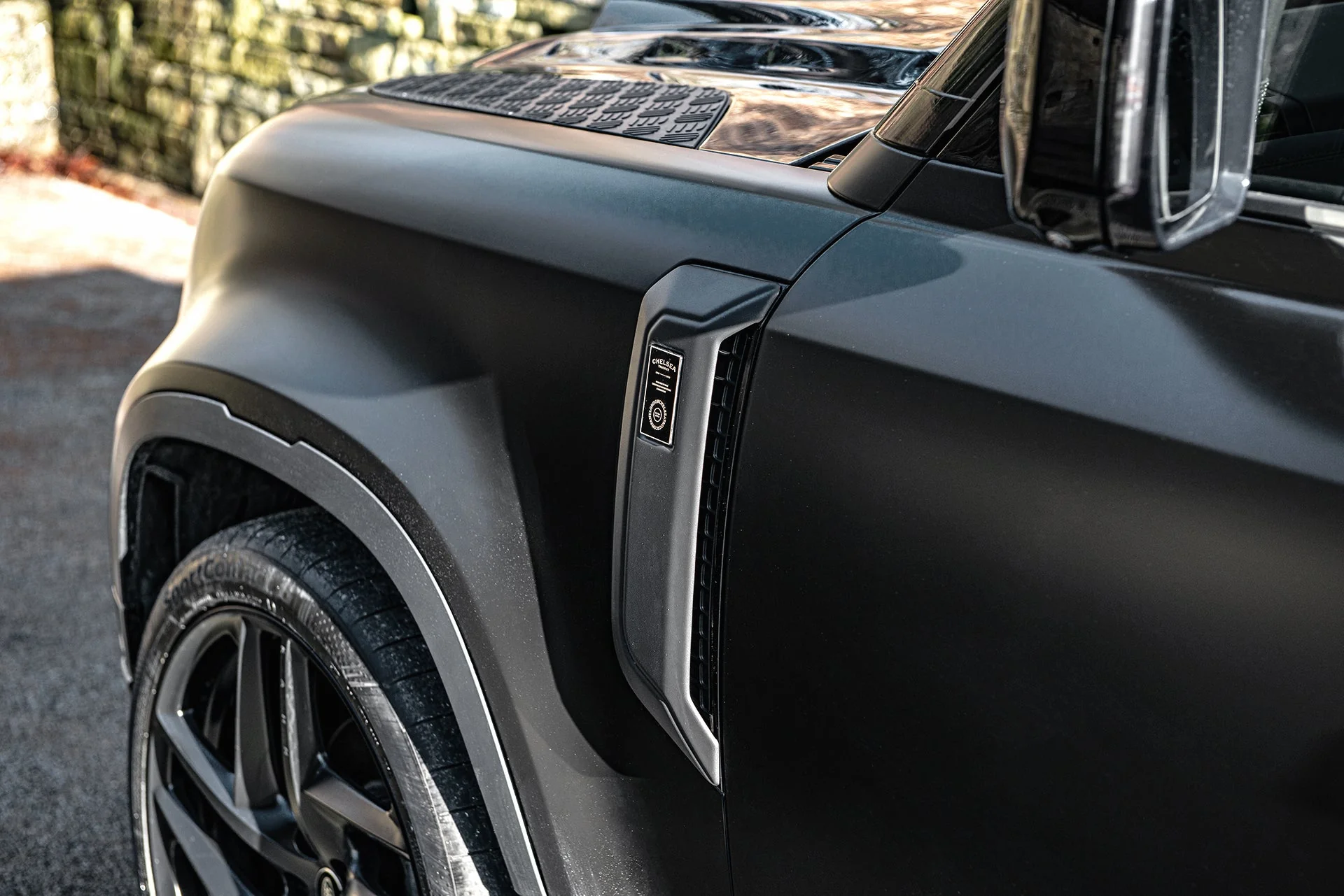 Land Rover Defender (2020 Onwards) Side Vents and CTC Badges (Matte) - Image 5