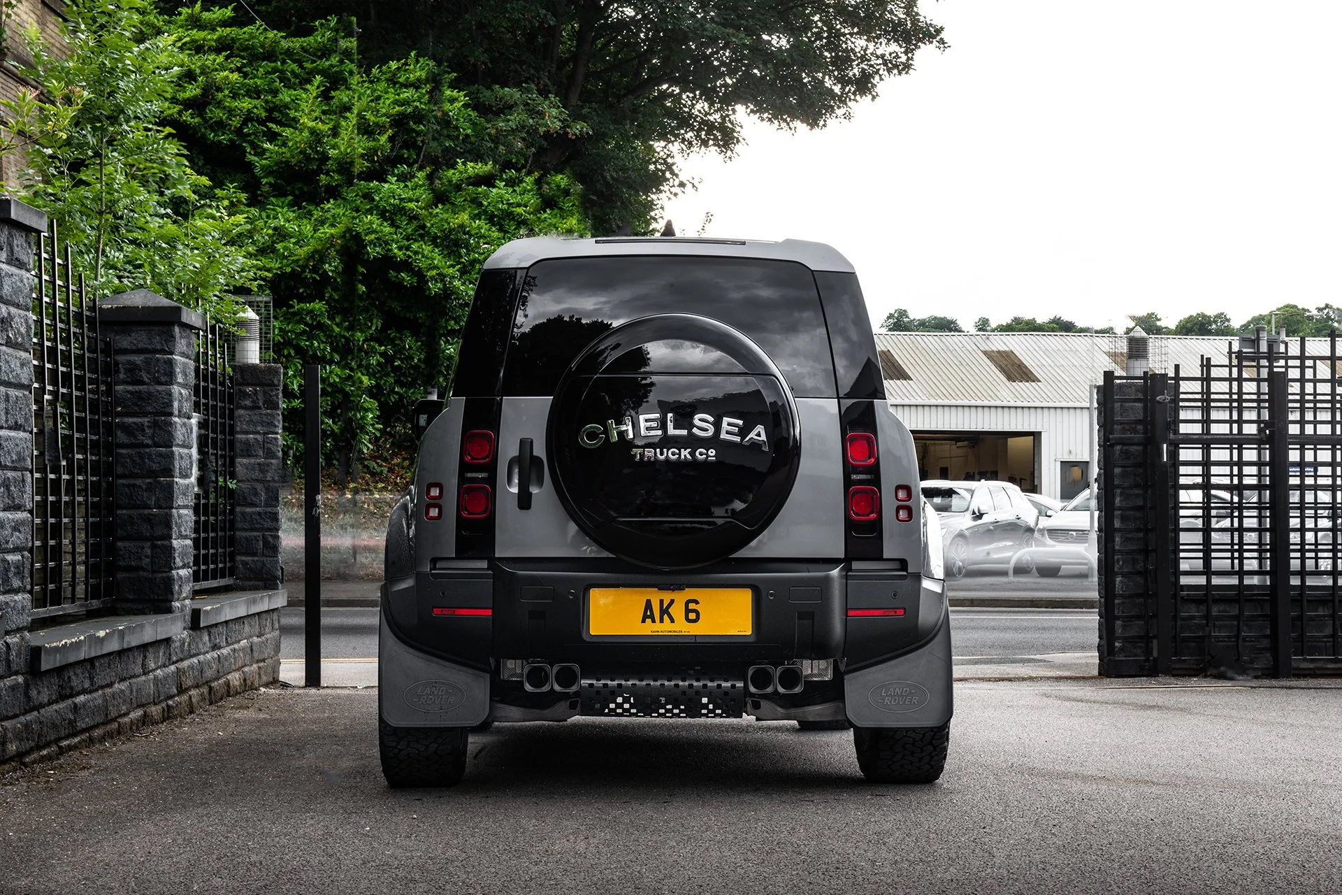 Land Rover Defender 90 - 2.0 Petrol (2020 Onwards) Quad Exhaust System - Image 4