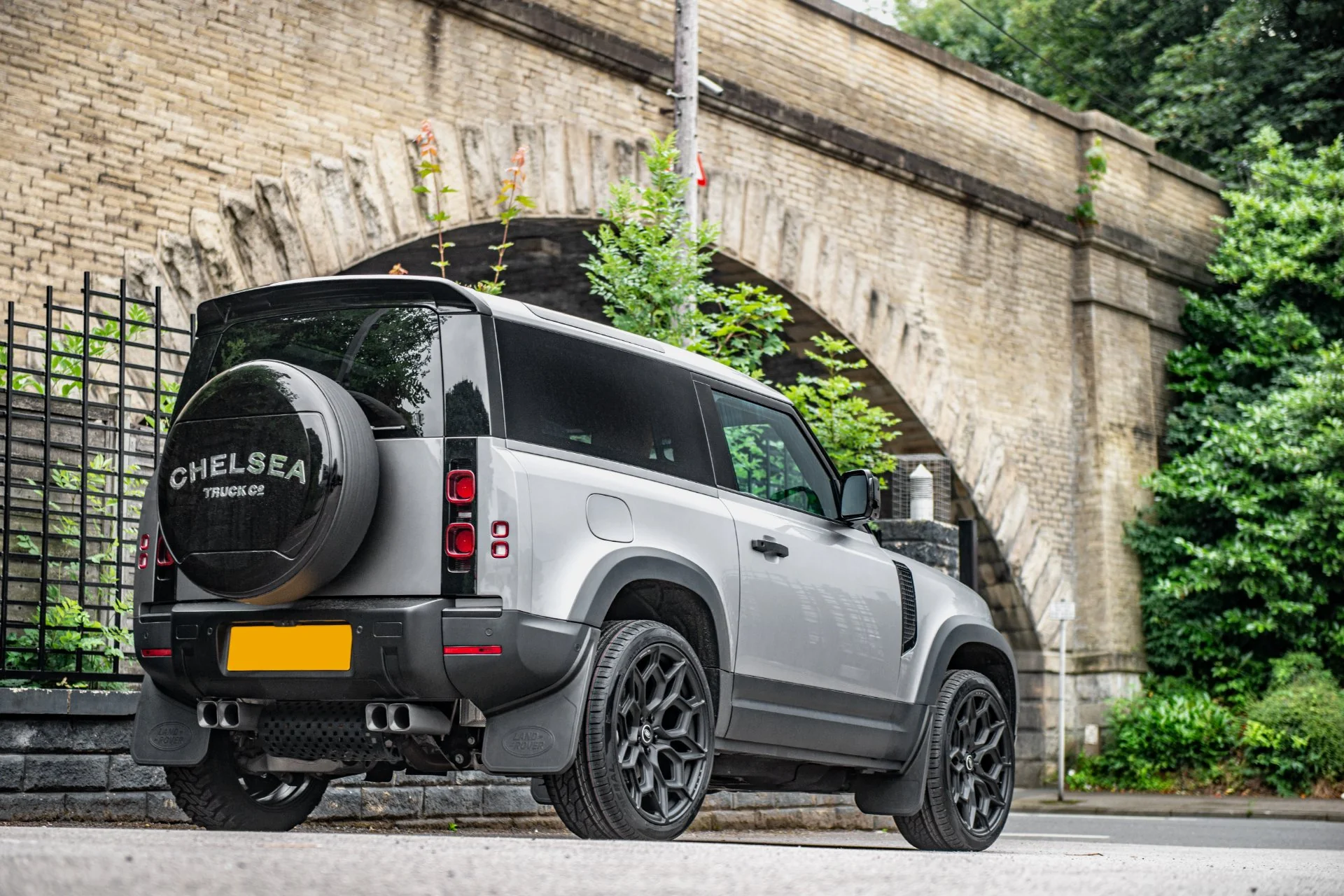 Land Rover Defender 90 - 2.0 Petrol (2020 Onwards) Quad Exhaust System - Image 8