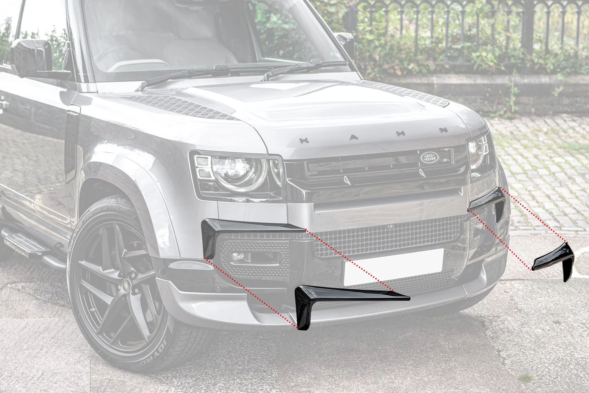 Land Rover Defender (2020 Onwards) Bumper Vents - Image 2