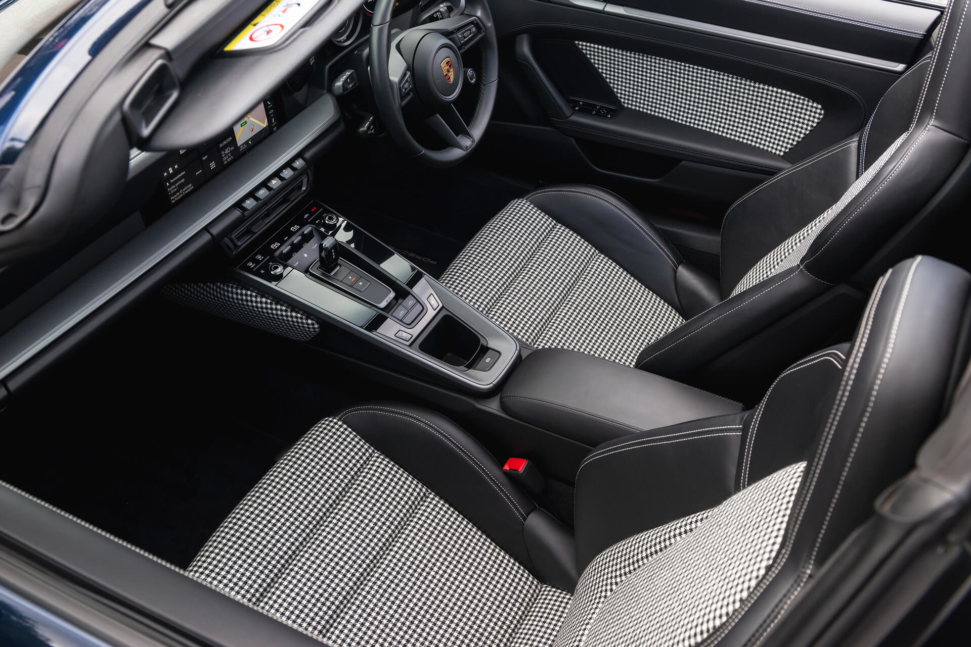 Heritage Remastered Leather with Cloth Interior Suitable for PORSCHE 911/992 (2019 Onwards) - Image 45