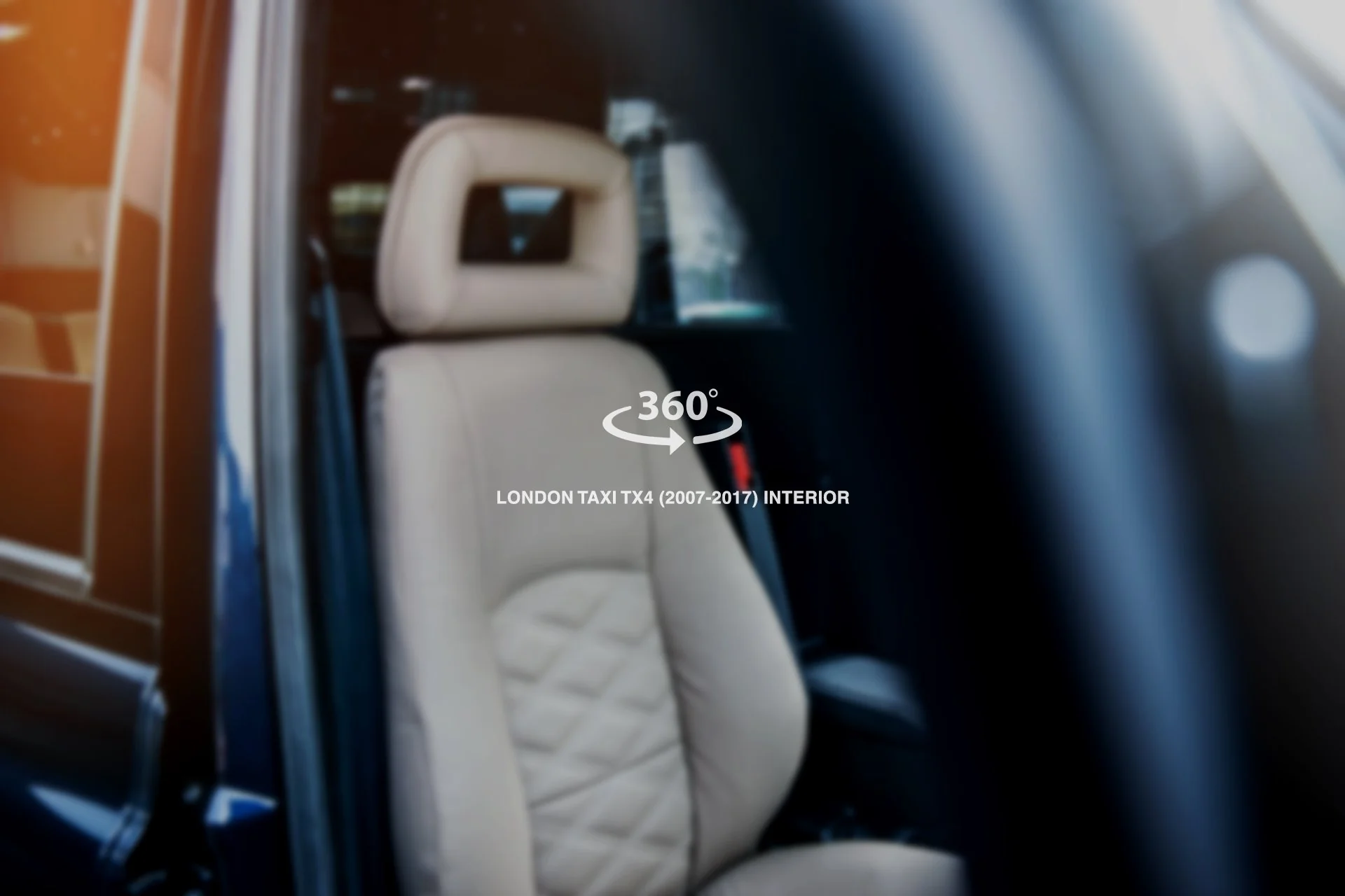 London Taxi TX4 (2007-2017) Leather Interior 360° Tour