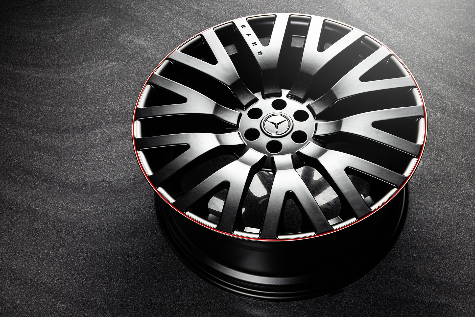 Mercedes X-Class (2019 Onwards) RS Light Alloy Wheels with Red Stripe - Image 3