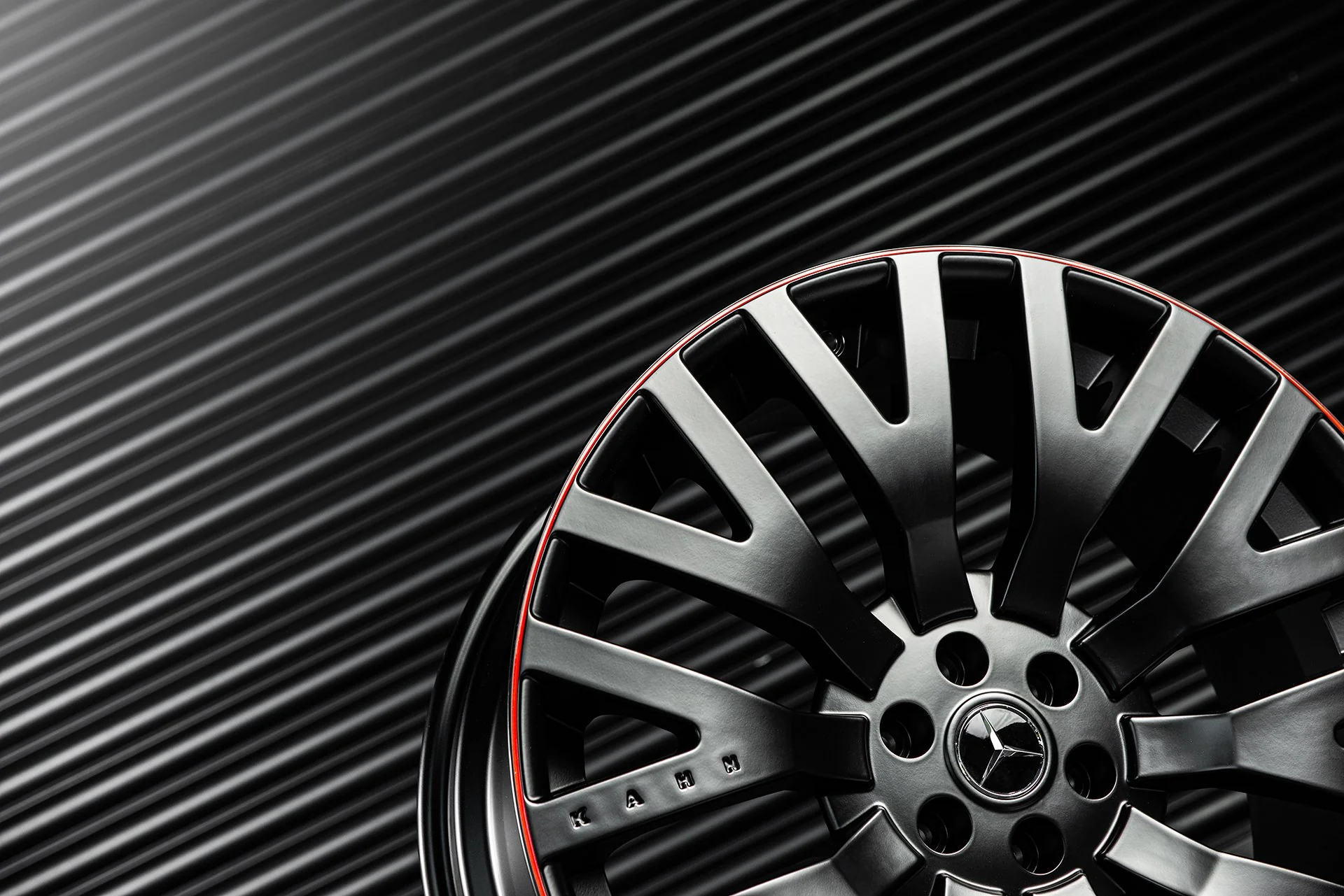 Mercedes X-Class (2019 Onwards) RS Light Alloy Wheels with Red Stripe - Image 8