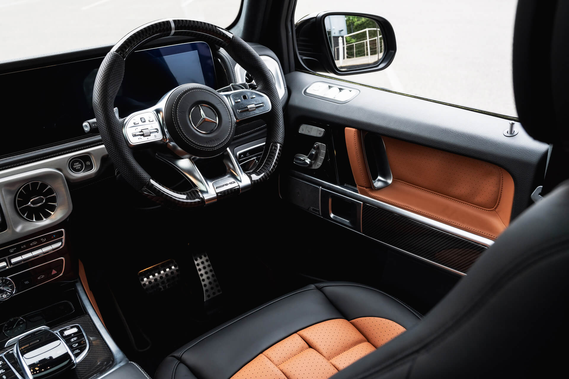 Mercedes G-Wagon (2018 Onwards) G63 AMG Leather Interior - Image 12