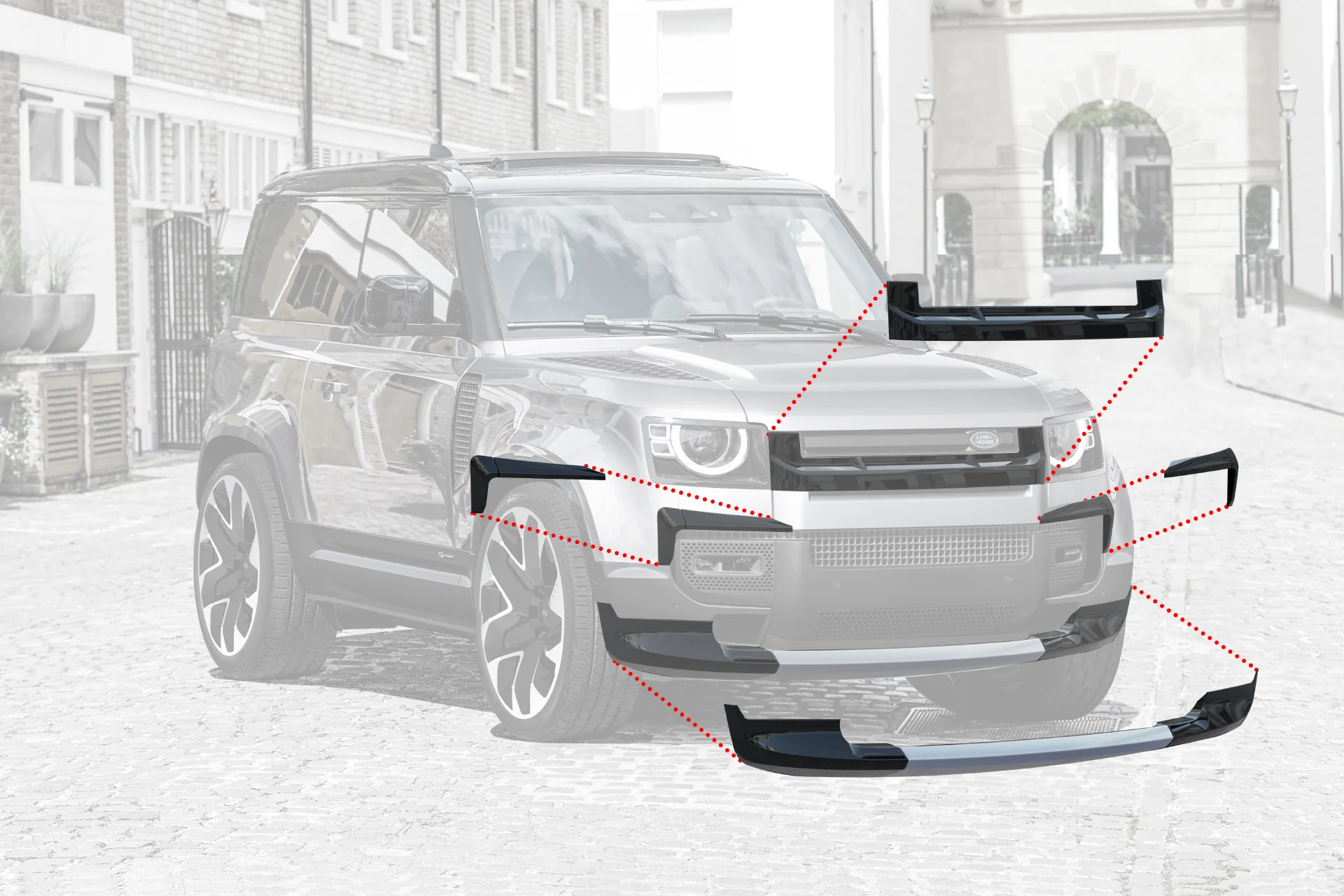 Land Rover Defender 90 (2020 Onwards) Landmark Body Kit - Image 3
