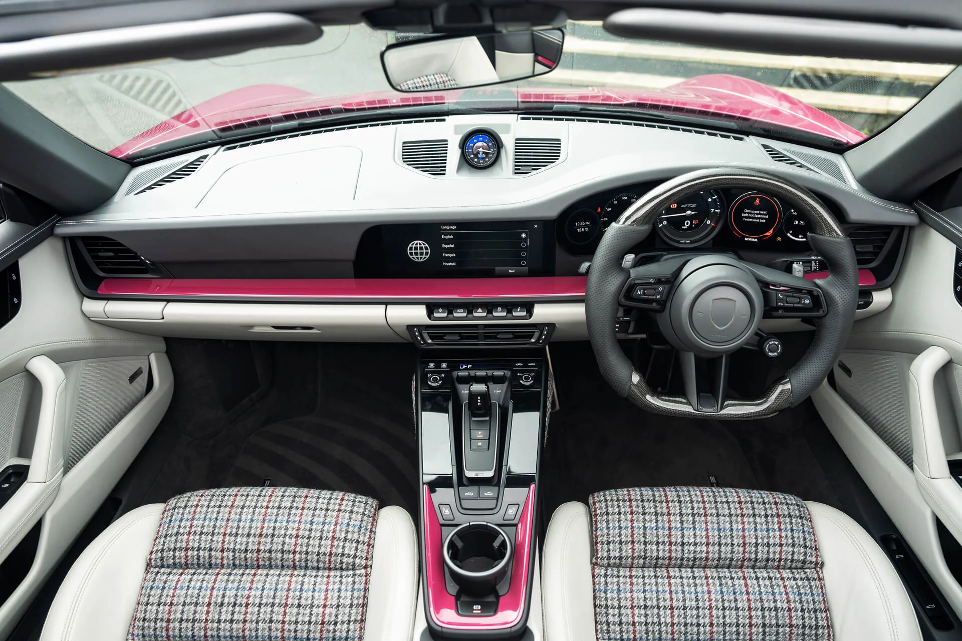 EXPOSED CARBON STEERING WHEEL Suitable for PORSCHE 911/992 (2019 Onwards) - Image 5