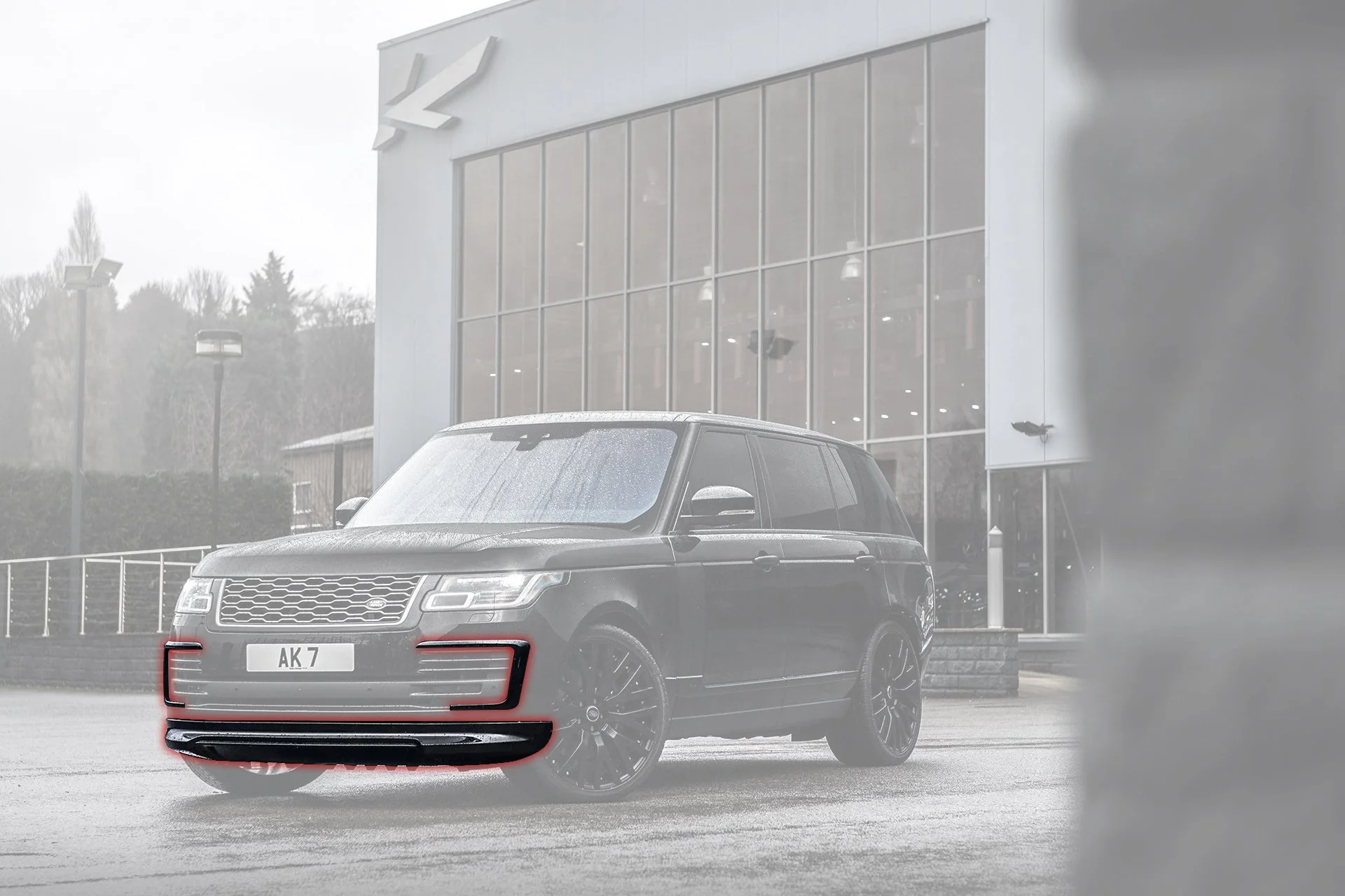 Range Rover (2018-2022) Exposed Carbon Front Bumper Valance Package - Image 7