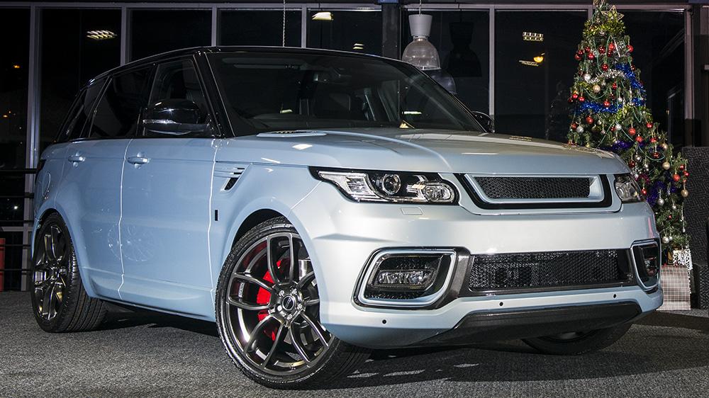 RANGE ROVER SPORT (2013-2018) LE Front Undertray Lip Carbon Overlay