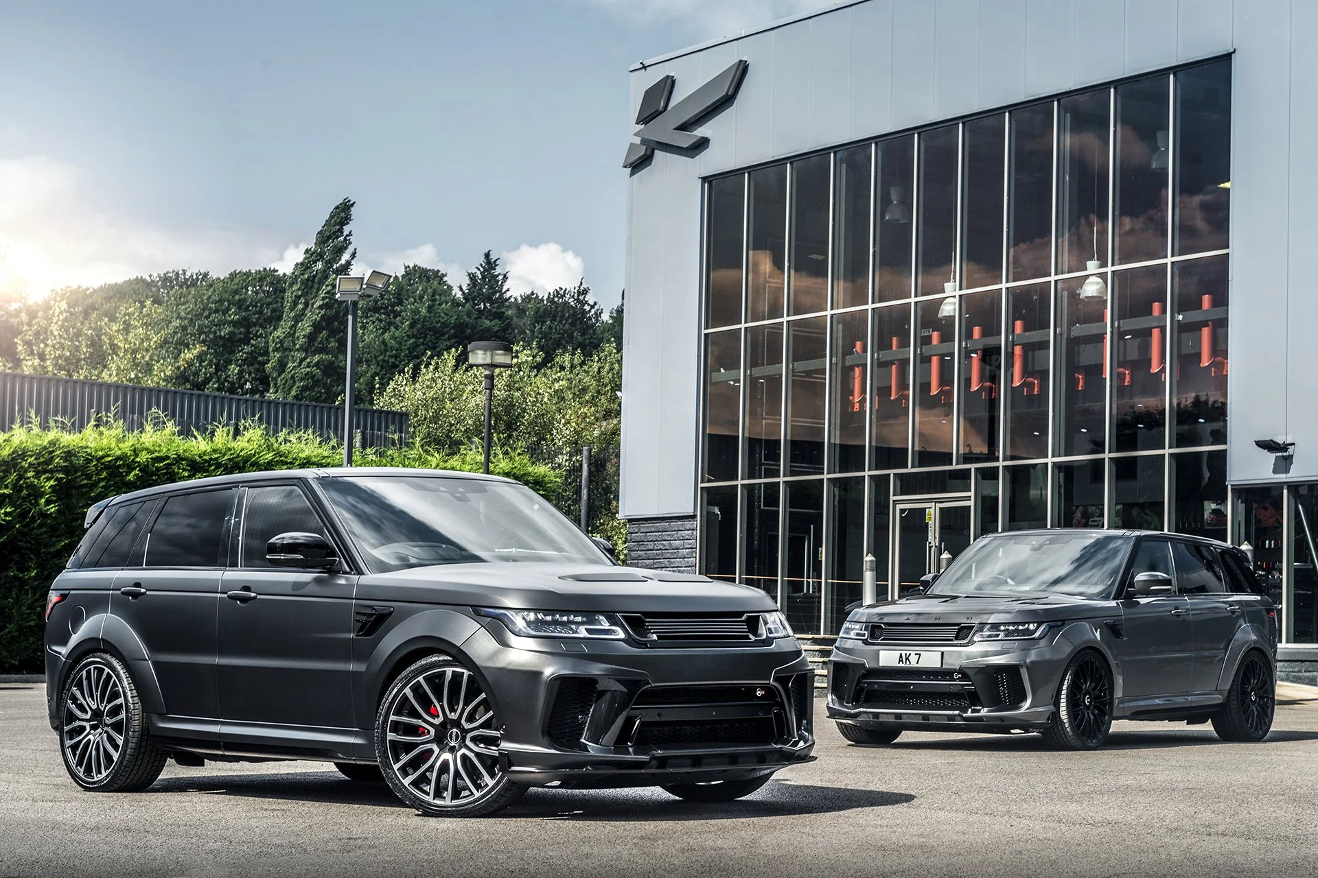 RANGE ROVER SPORT SVR (2018 Onwards) PACE CAR Exposed Carbon Body Kit - Image 38