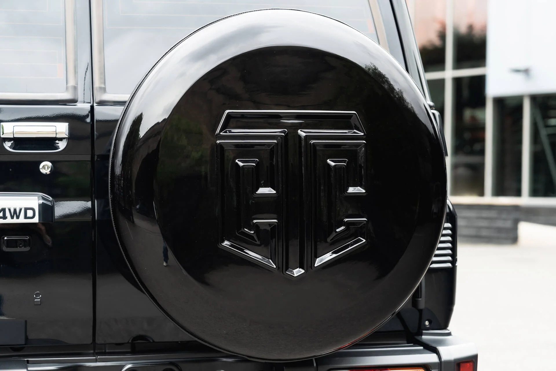Toyota Land Cruiser 70 (2023 Onwards) CTC Crest Hard Spare Wheel Cover - Image 8